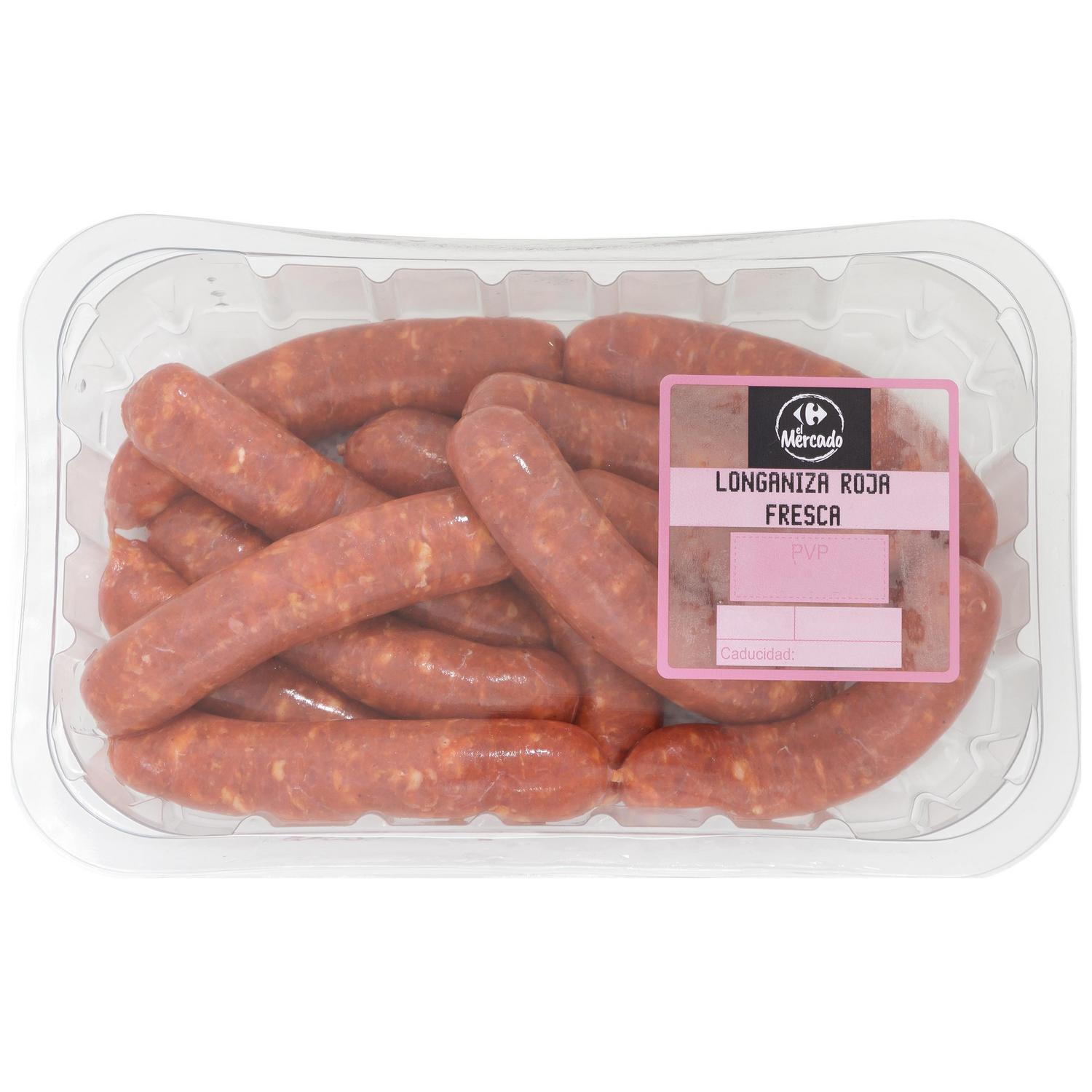 Longaniza Roja Carrefour 500 g aprox