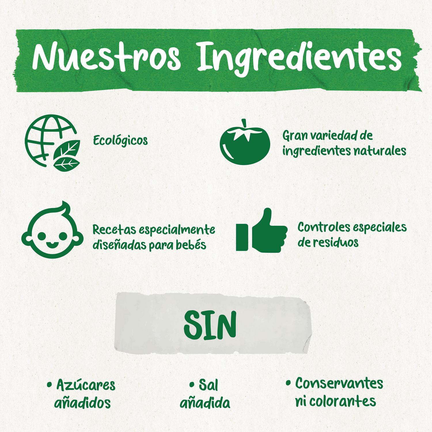 Snacks de cereales con frambuesa desde 8 meses ecológico Gerber sin azúcar añadido 35 g.