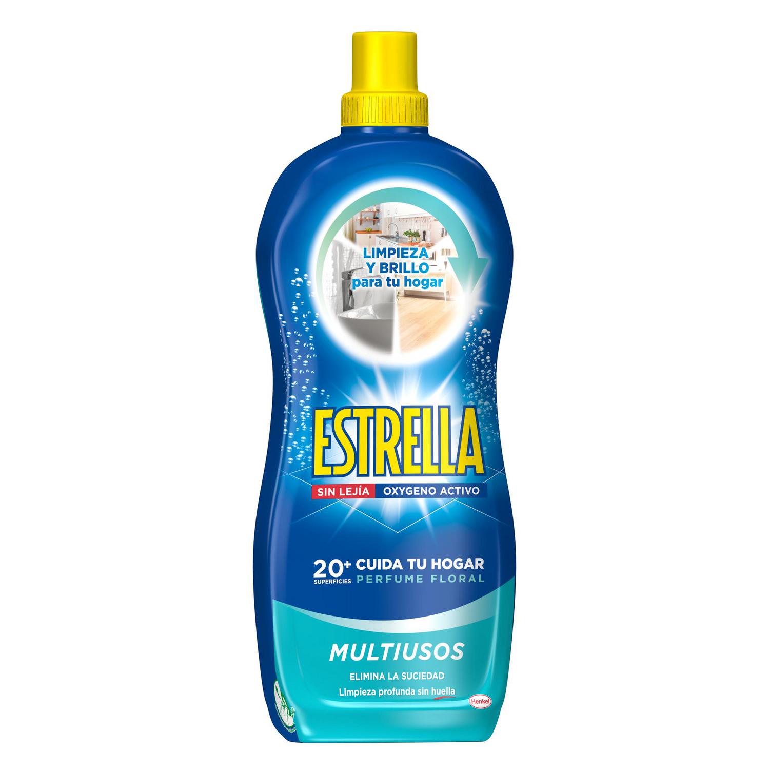 Limpiahogar sin lejía con oxygeno activo Estrella 1,10 l.