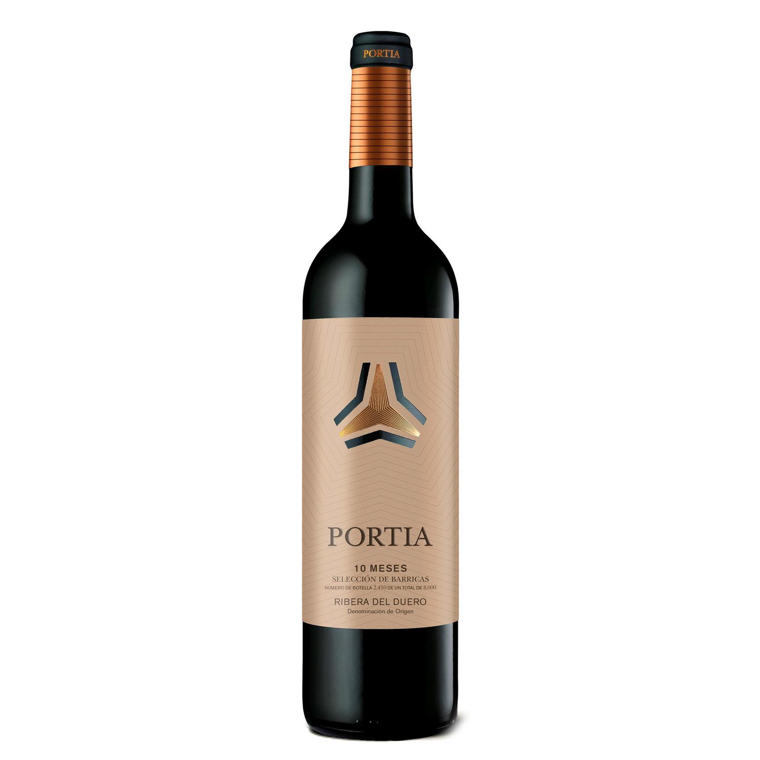 Vino tinto Portia D.O. Ribera del Duero 75 cl.