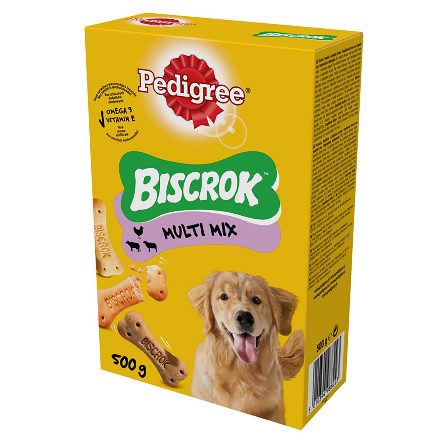 Galletas para perro Pedigree Biscrock 500 g.