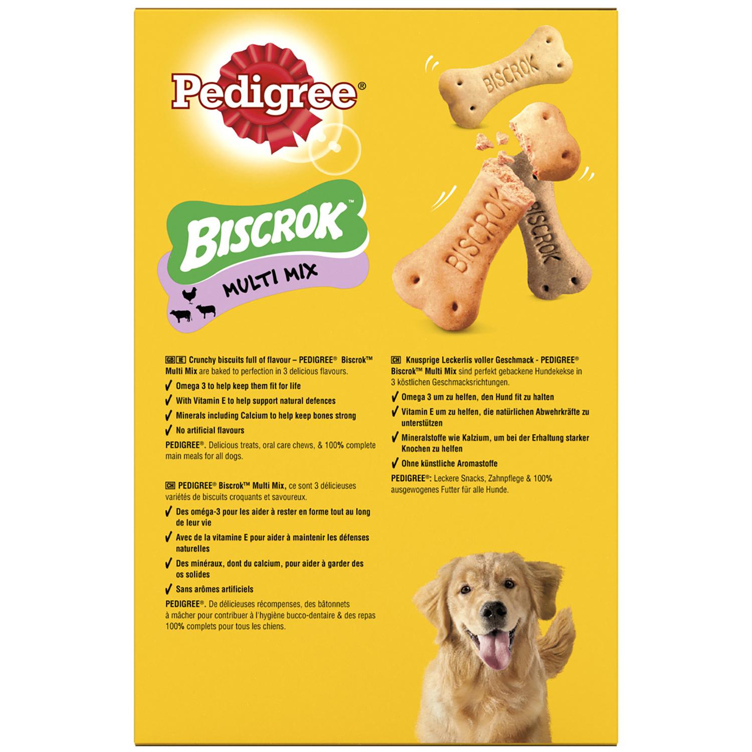 Galletas para perro Pedigree Biscrock 500 g.