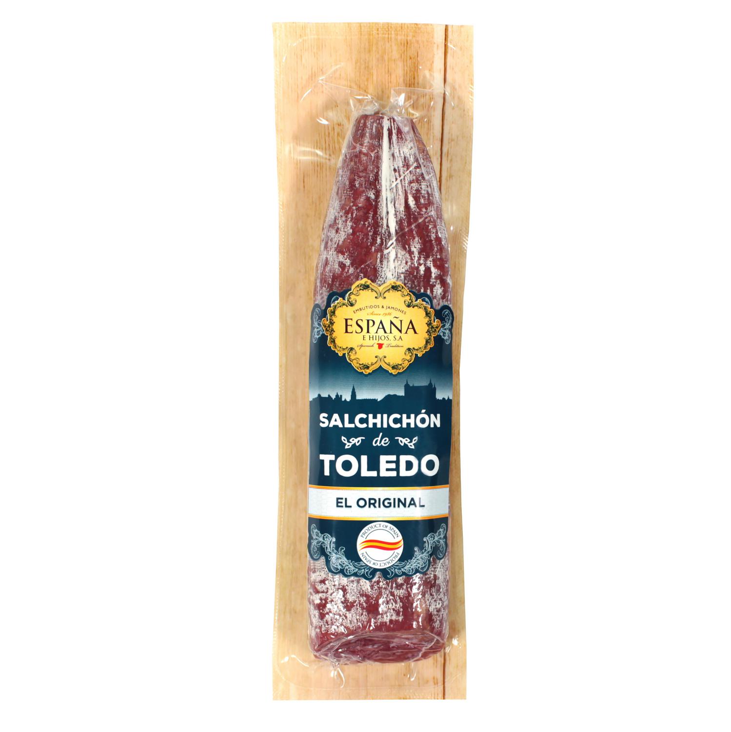 Salchichón de Toledo Curado España e Hijos sin gluten pieza de 260 g