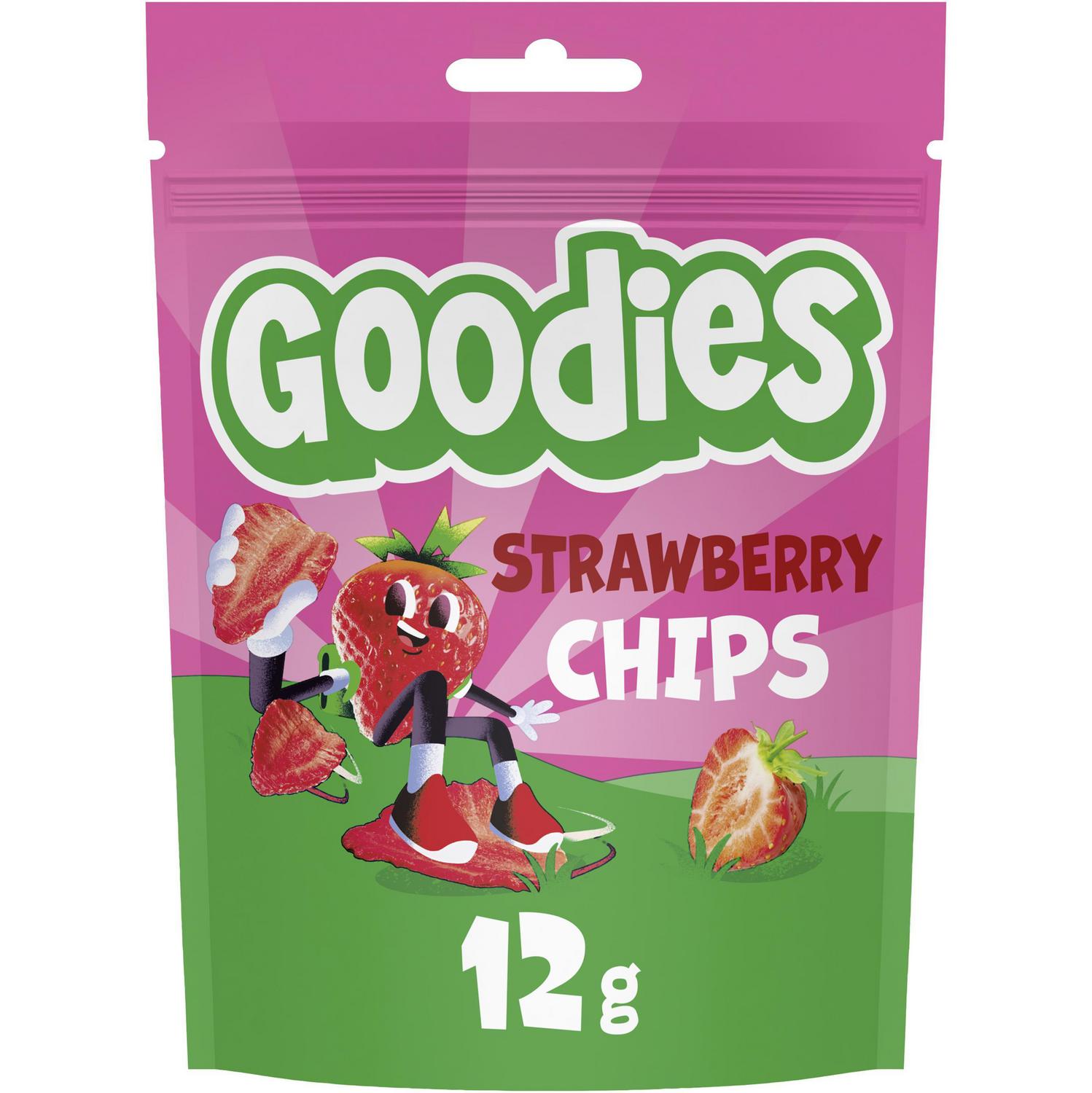 Snack chips de fresa Hero Kids 12 g.