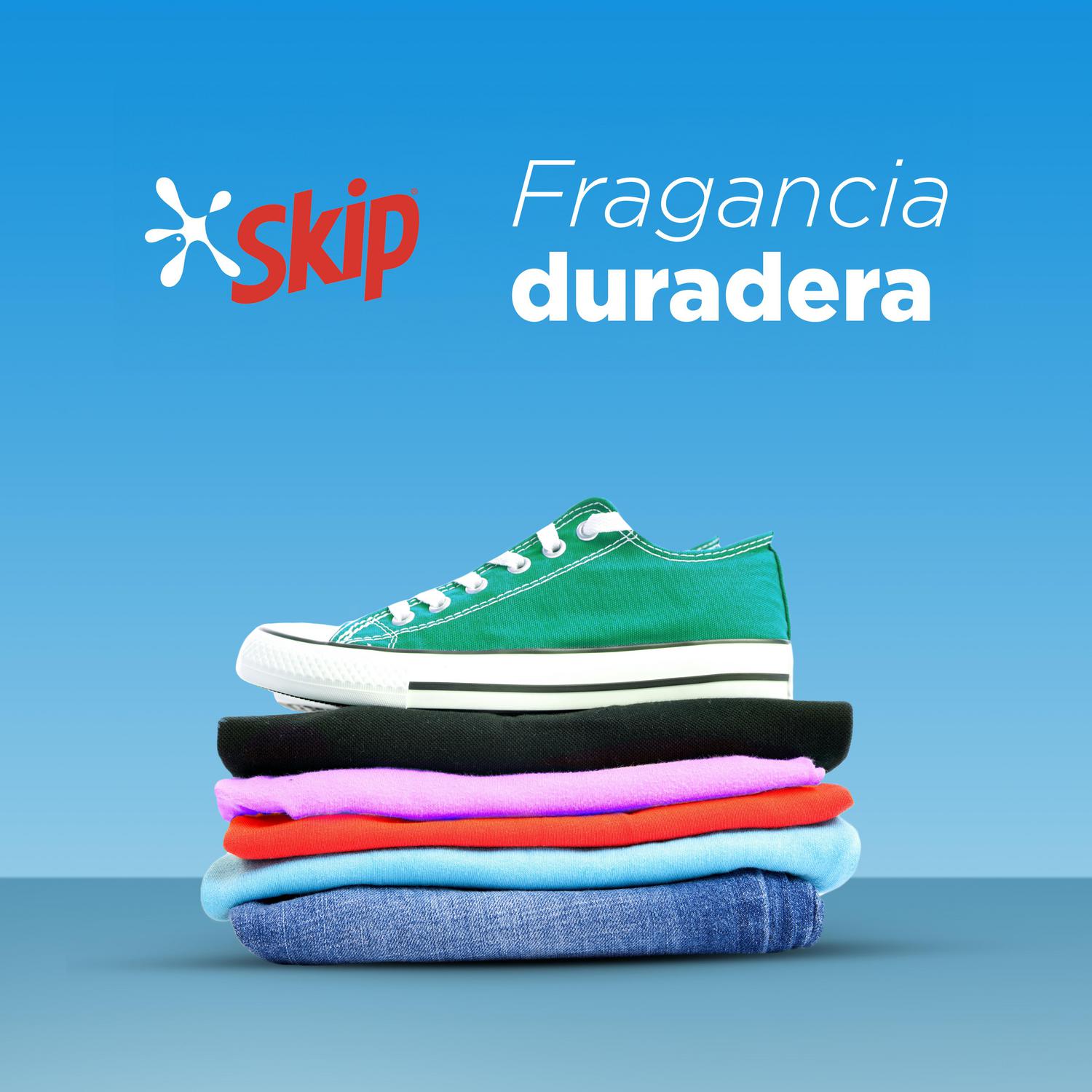 Detergente en polvo limpieza profunda Skip 75 lavados