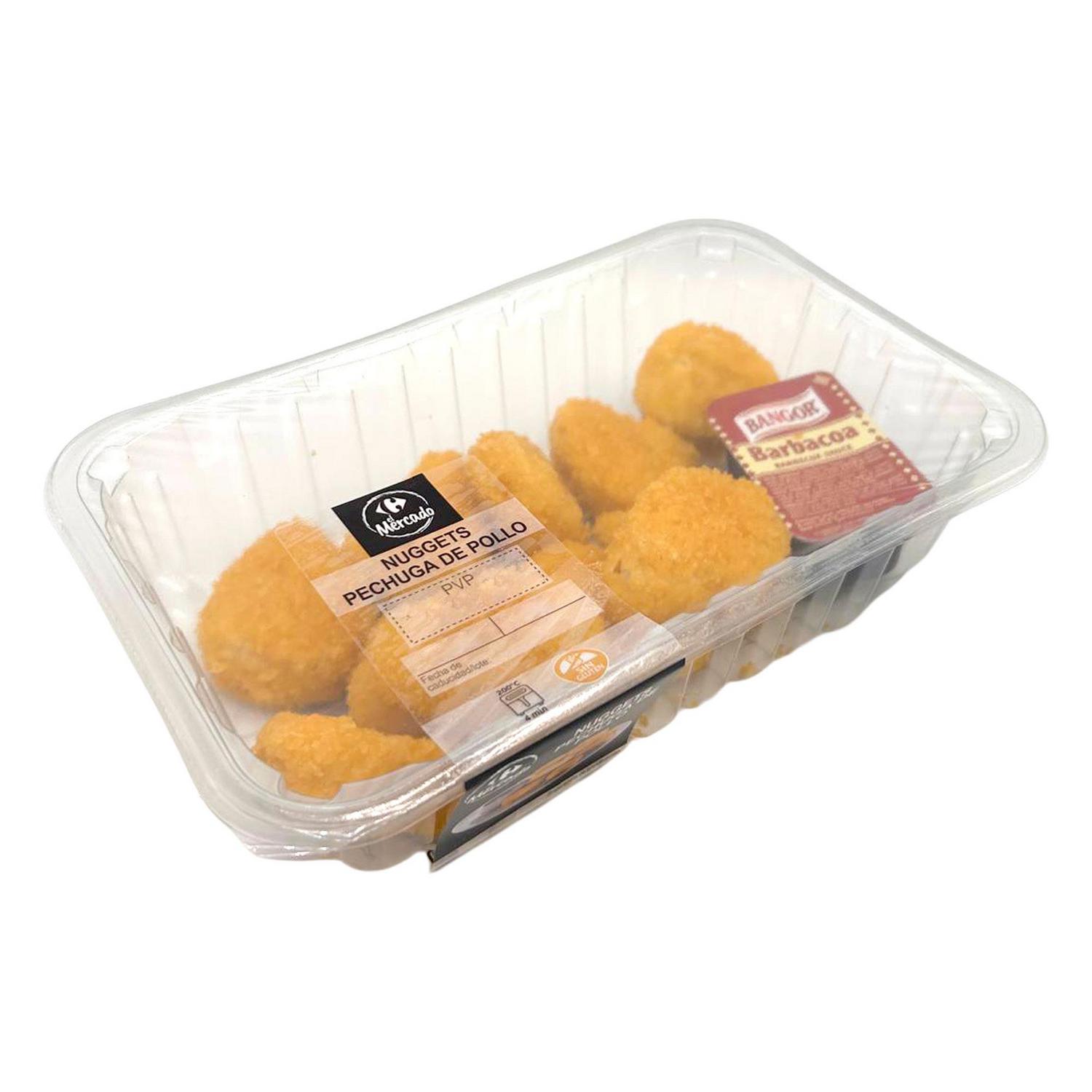 Nuggets de pechuga de pollo El Mercado sin gluten 250 g