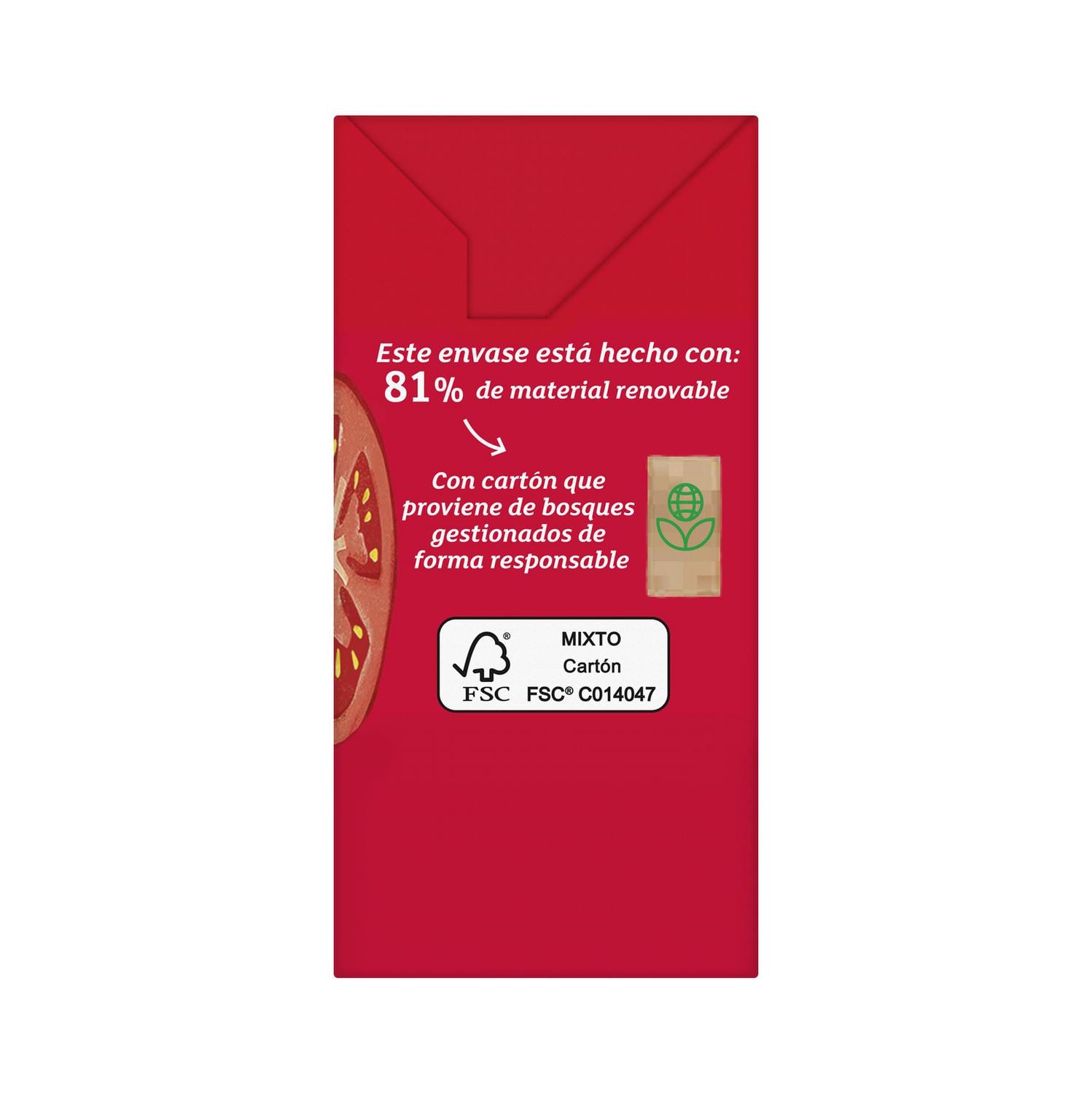 Tomate frito Orlando sin gluten pack de 3 briks de 212 g.