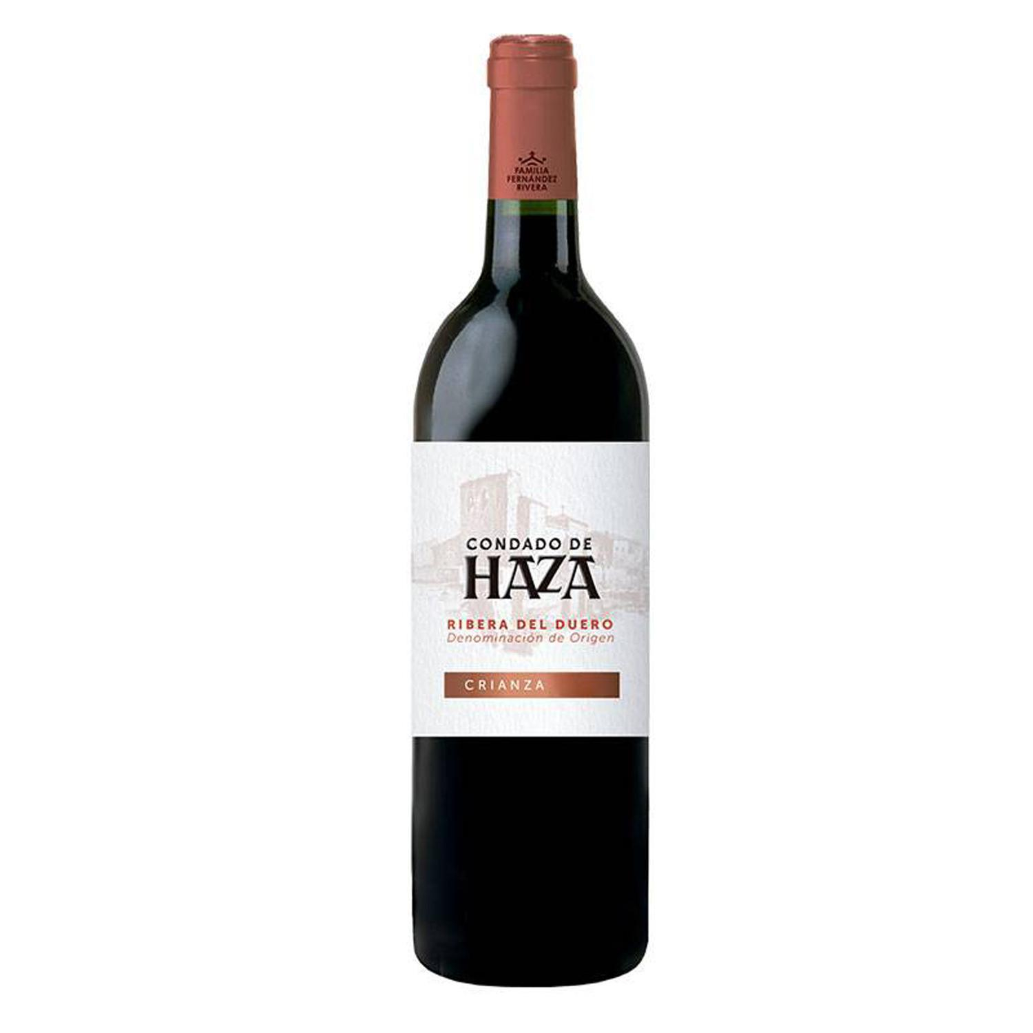 Vino tinto crianza tempranillo Condado de Haza D.O. Ribera del Duero 75 cl.