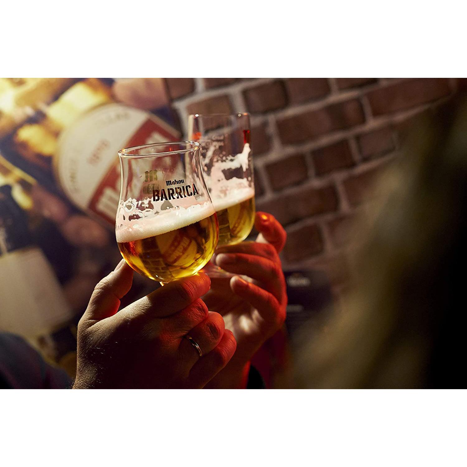 Cerveza Mahou Barrica envejecida edición original botella 33 cl.