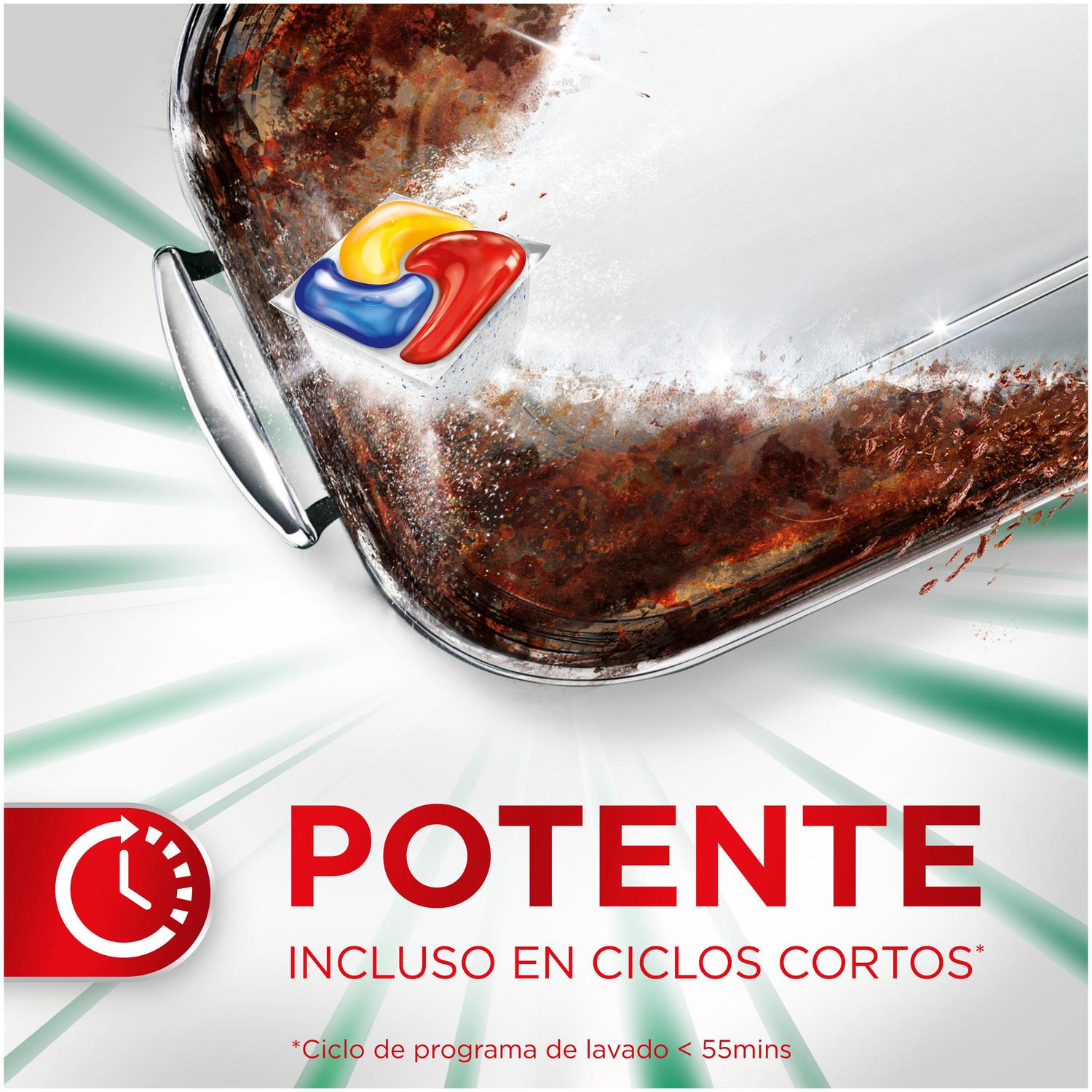 Lavavajillas a máquina platinum plus pastillas todo en uno limón Fairy 48 ud.