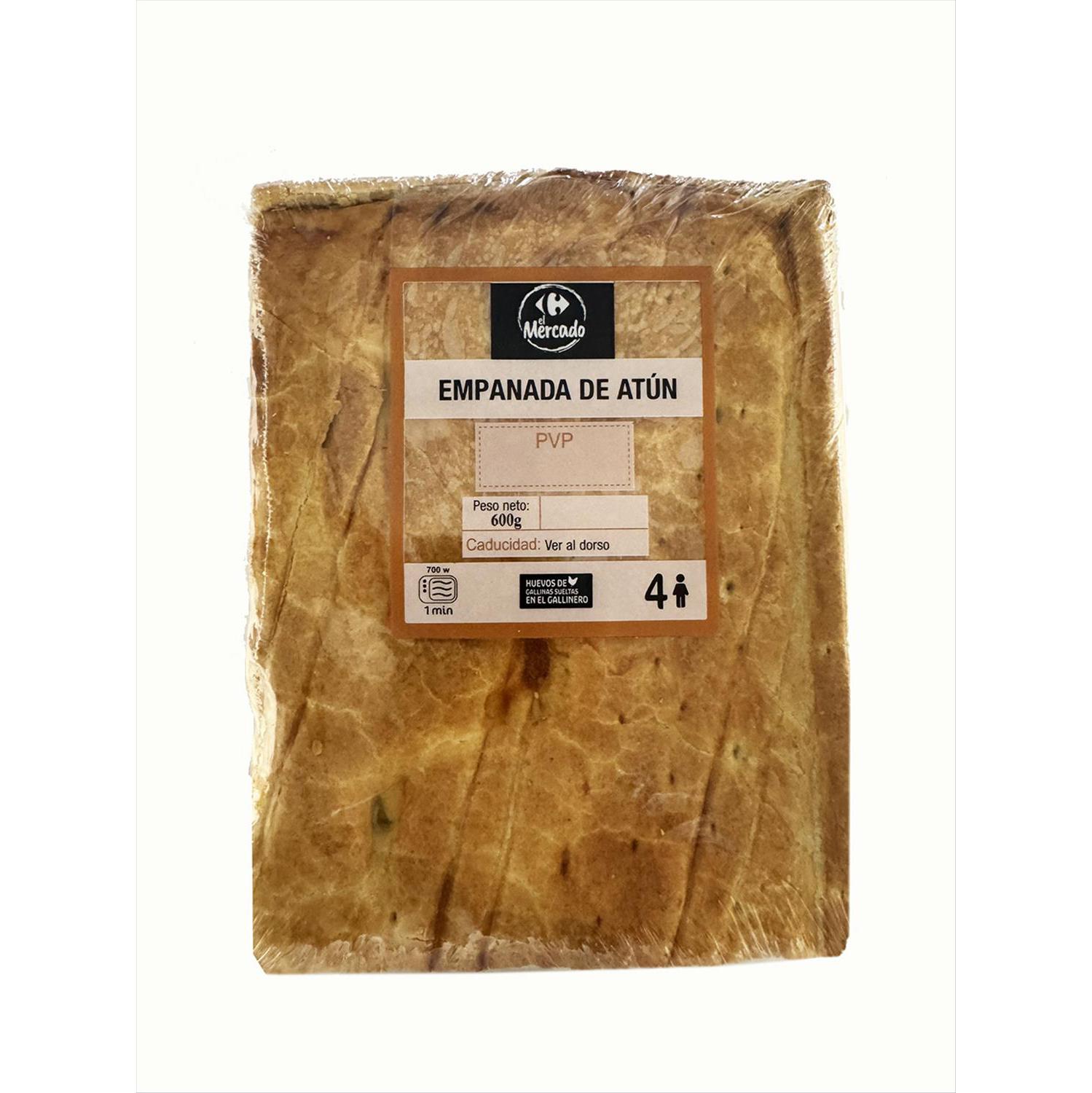 Empanada hojaldre de Atún El Mercado 600 g
