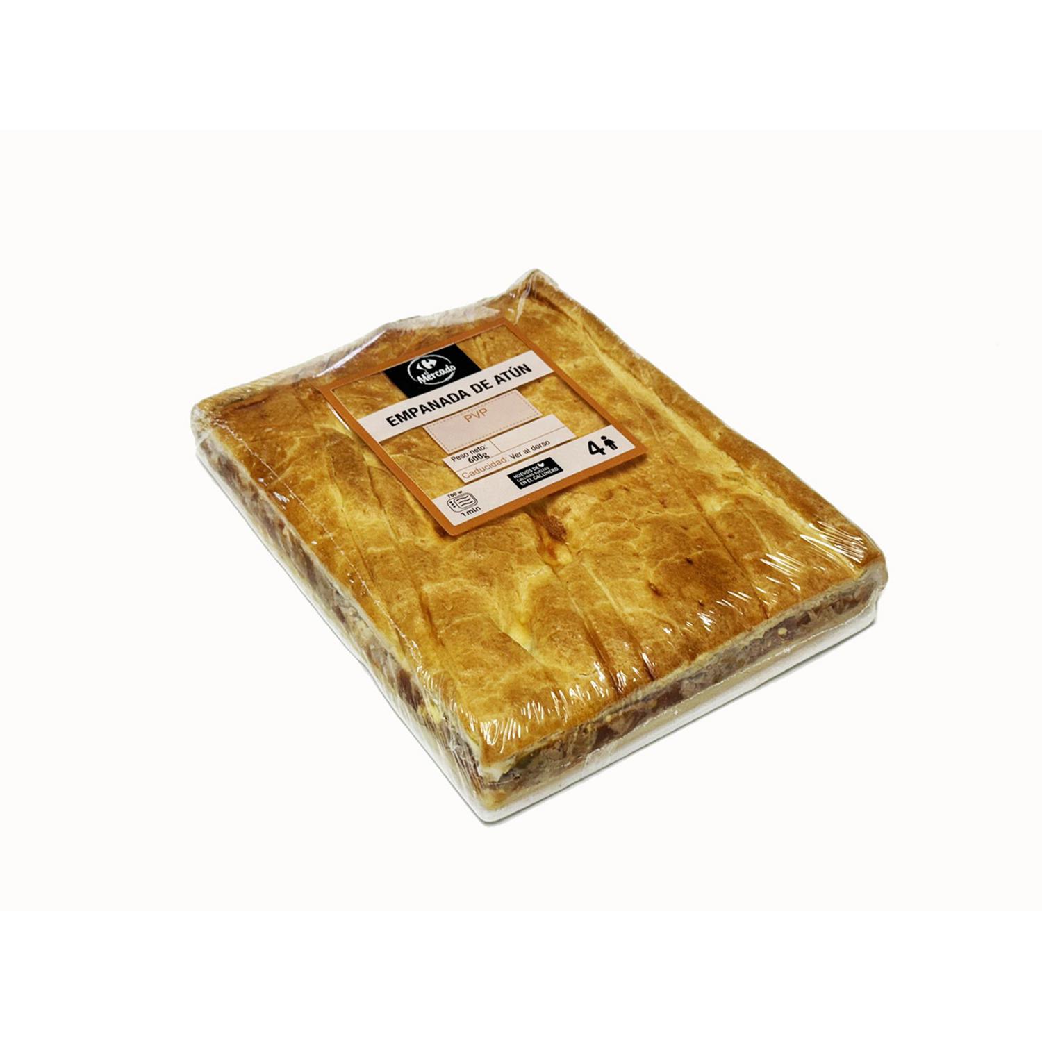 Empanada hojaldre de Atún El Mercado 600 g
