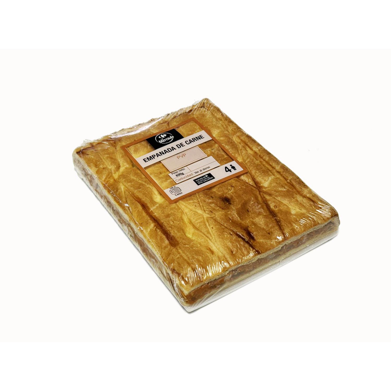 Empanada hojaldre de carne El Mercado 600 g