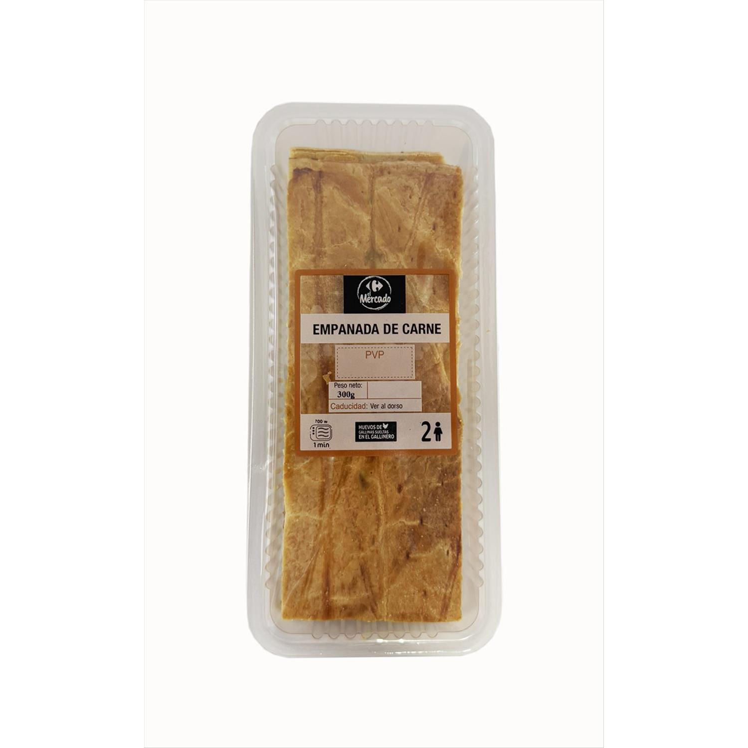 Empanada hojaldre de carne El Mercado 300 g