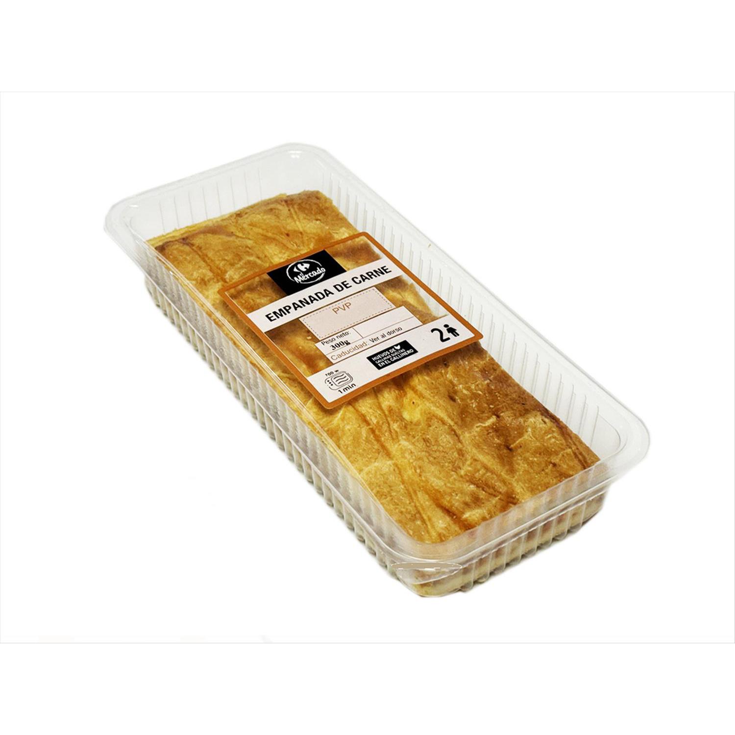 Empanada hojaldre de carne El Mercado 300 g