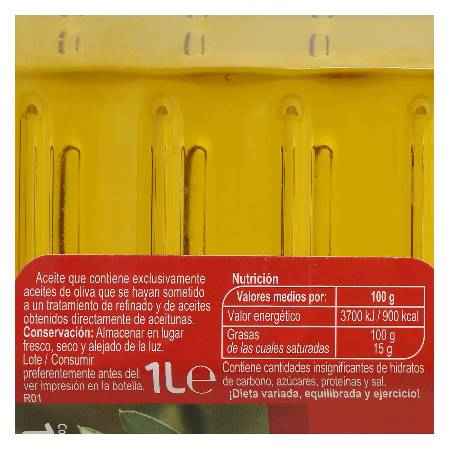 Aceite de oliva suave 0,4º Carrefour 1 l.
