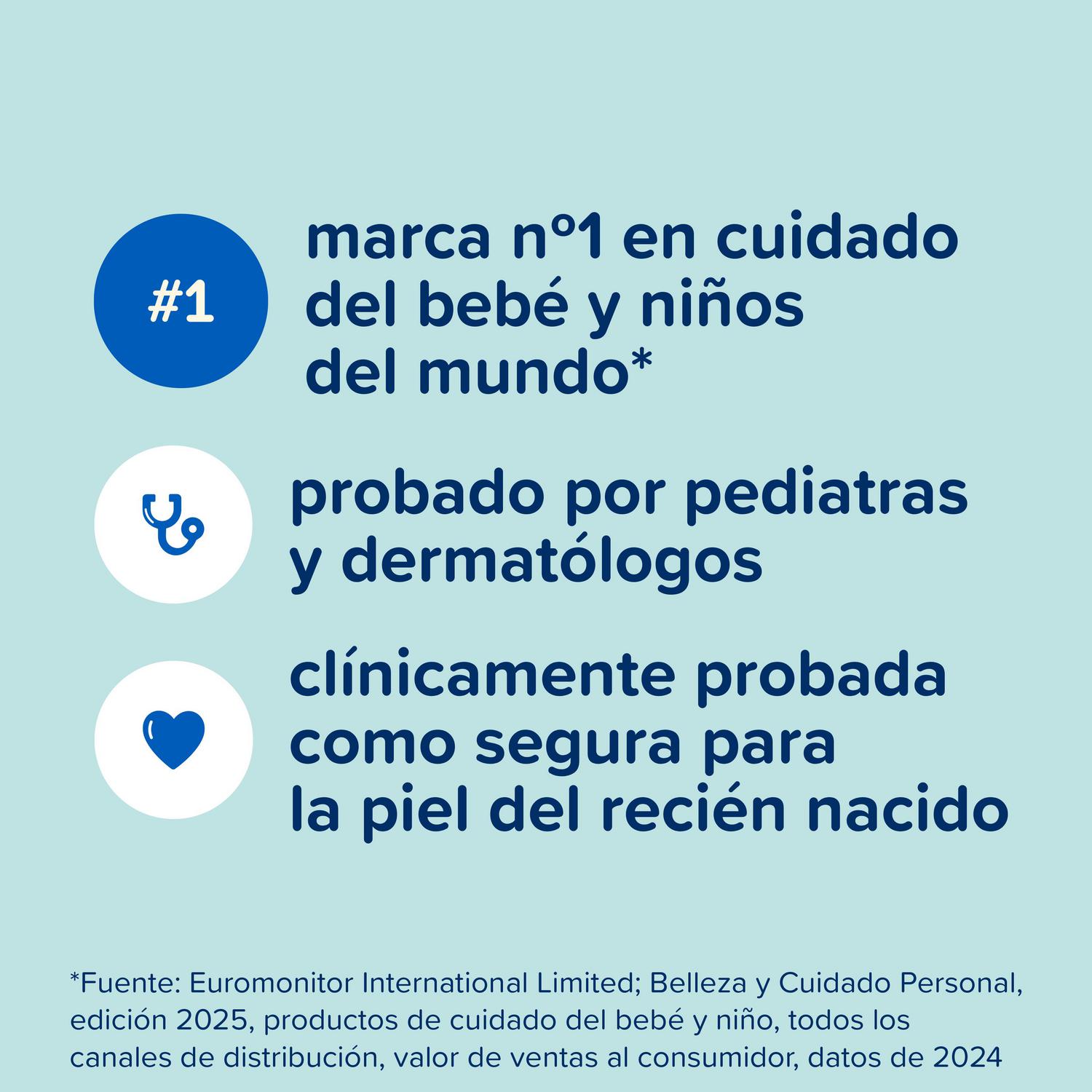 Loción cara y cuerpo 24h de hidratación Cottontouch Johnson's Baby 500 ml.