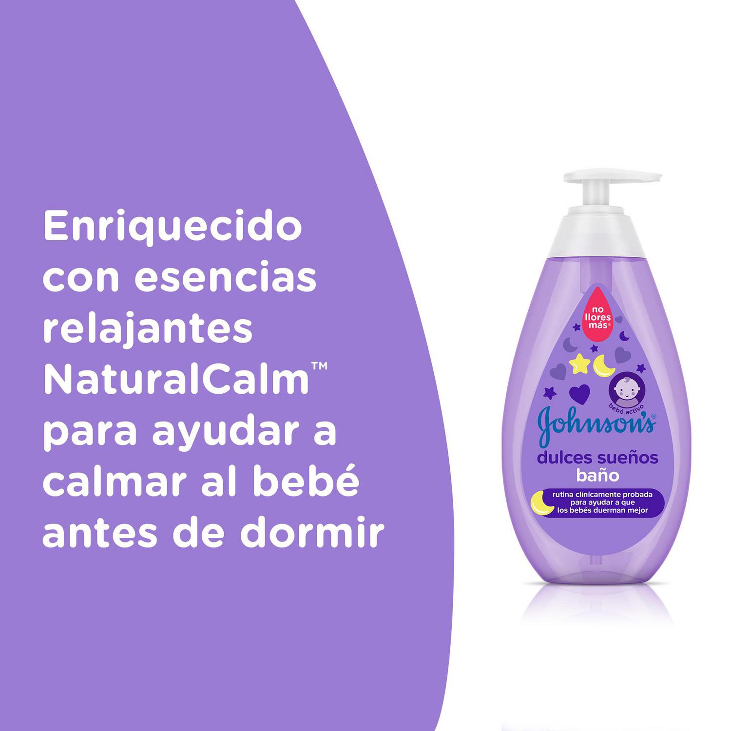 Gel de baño dulces sueños Johnson's Baby 750 ml.