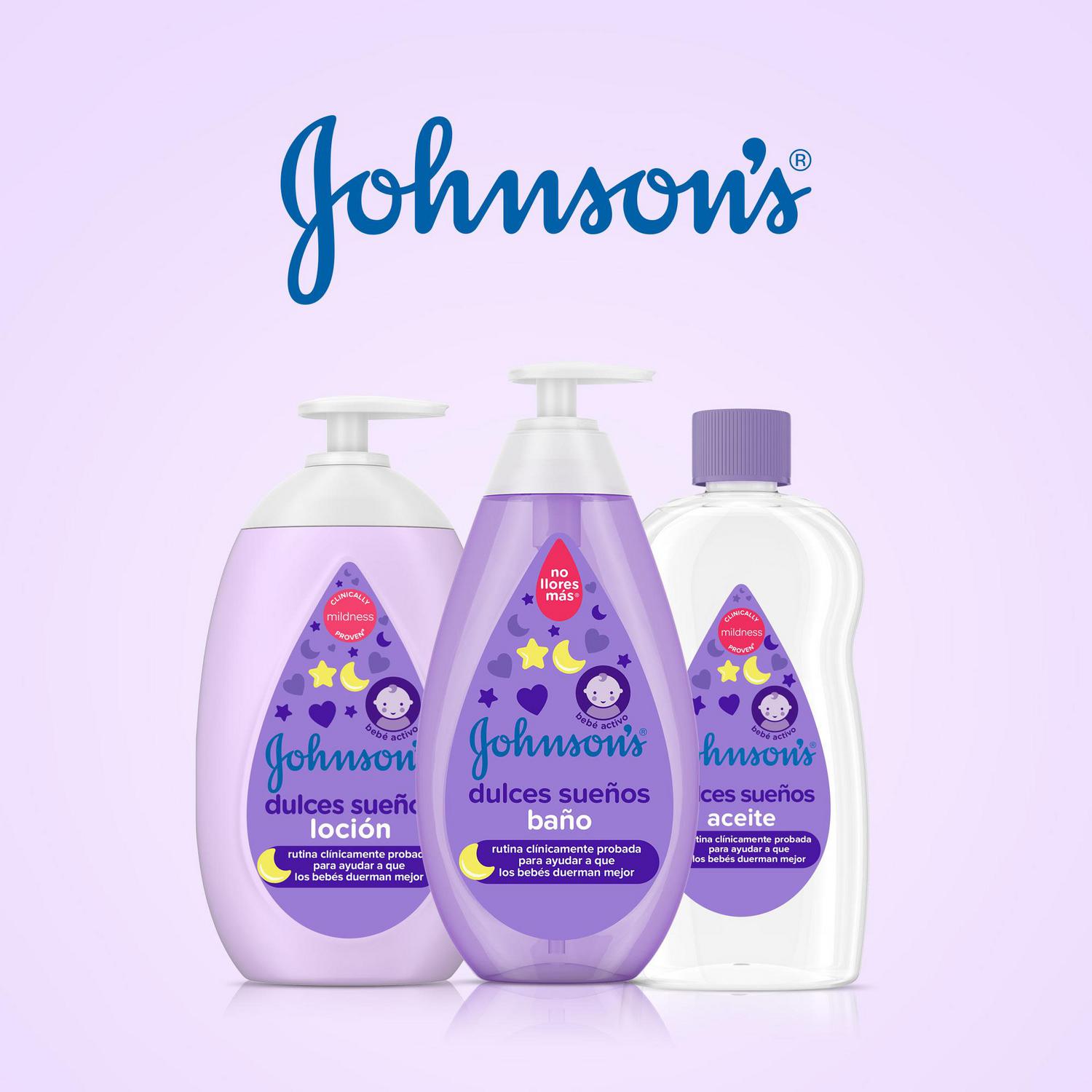 Gel de baño dulces sueños Johnson's Baby 750 ml.