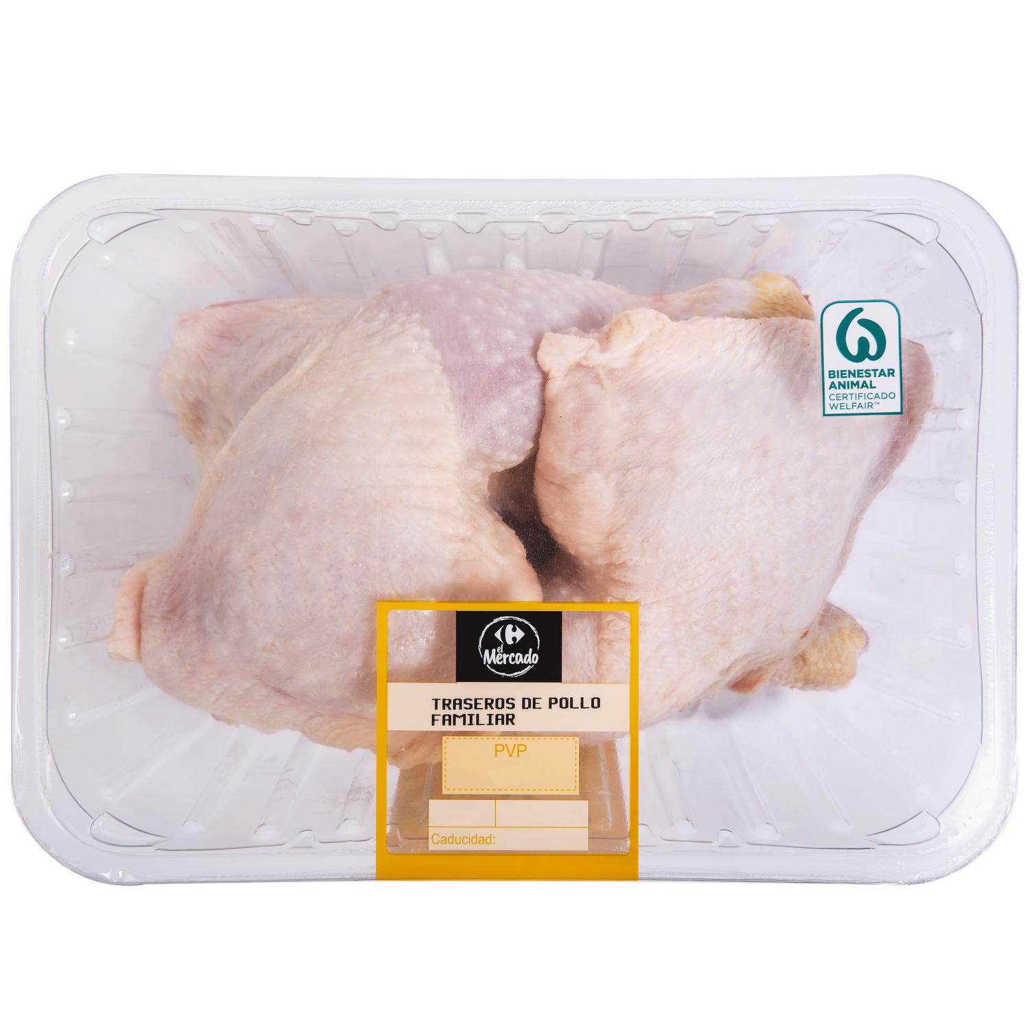 Traseros de Pollo Carrefour 1 kg aprox