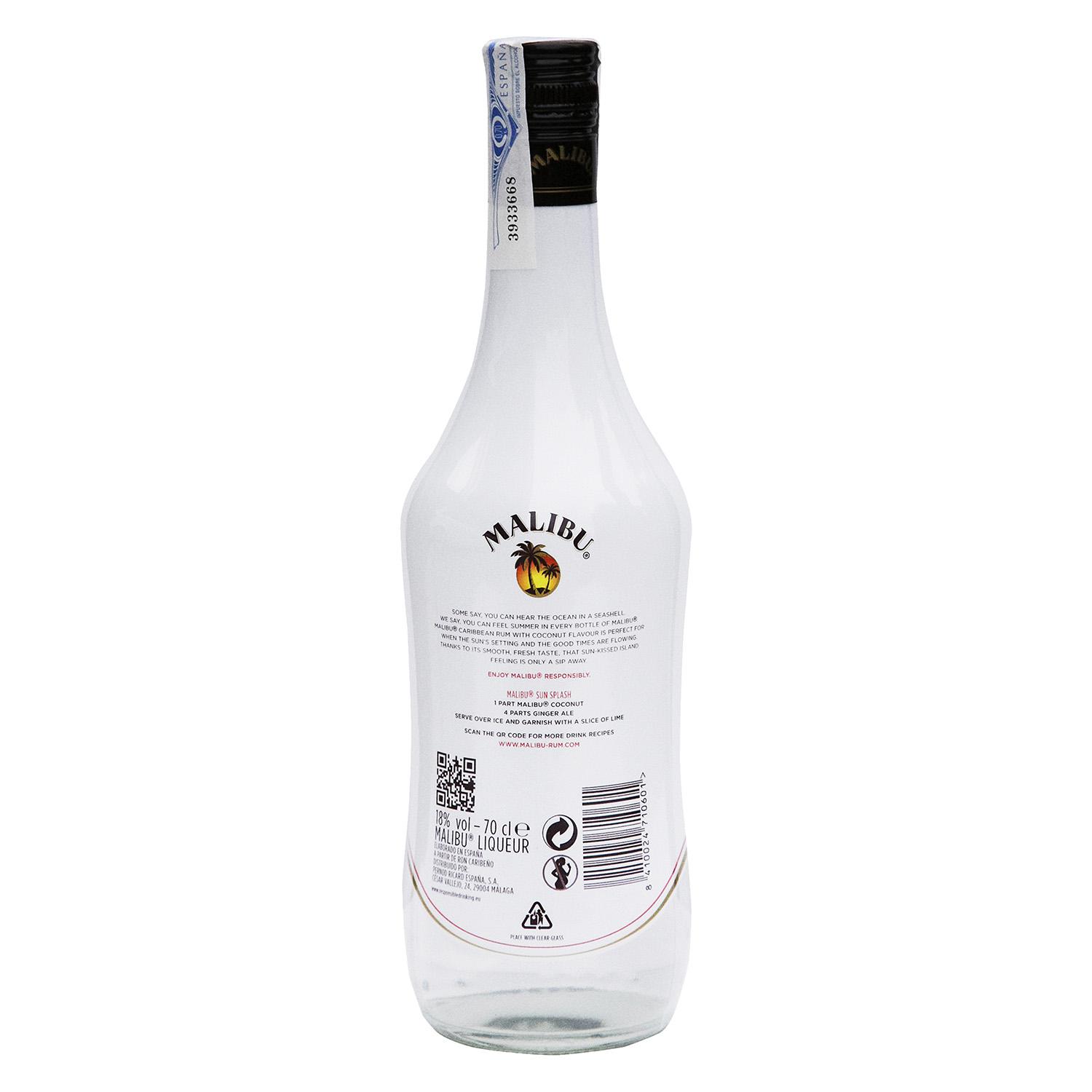 Ron Malibu con coco 70 cl.