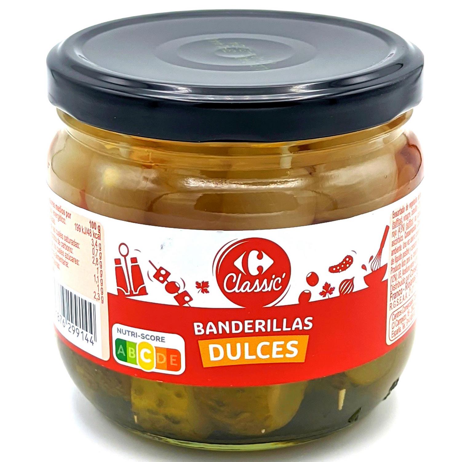 Banderillas dulces Classic Carrefour 170 g.