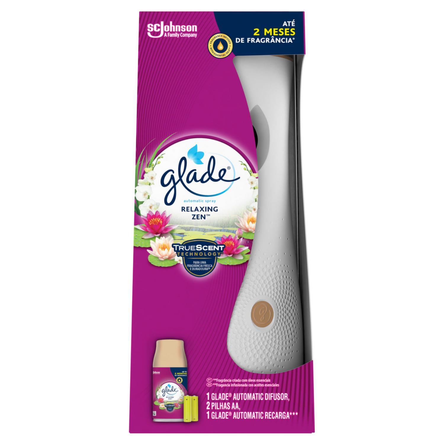 Ambientador automático aparato Relaxing Zen Glade 1 ud.
