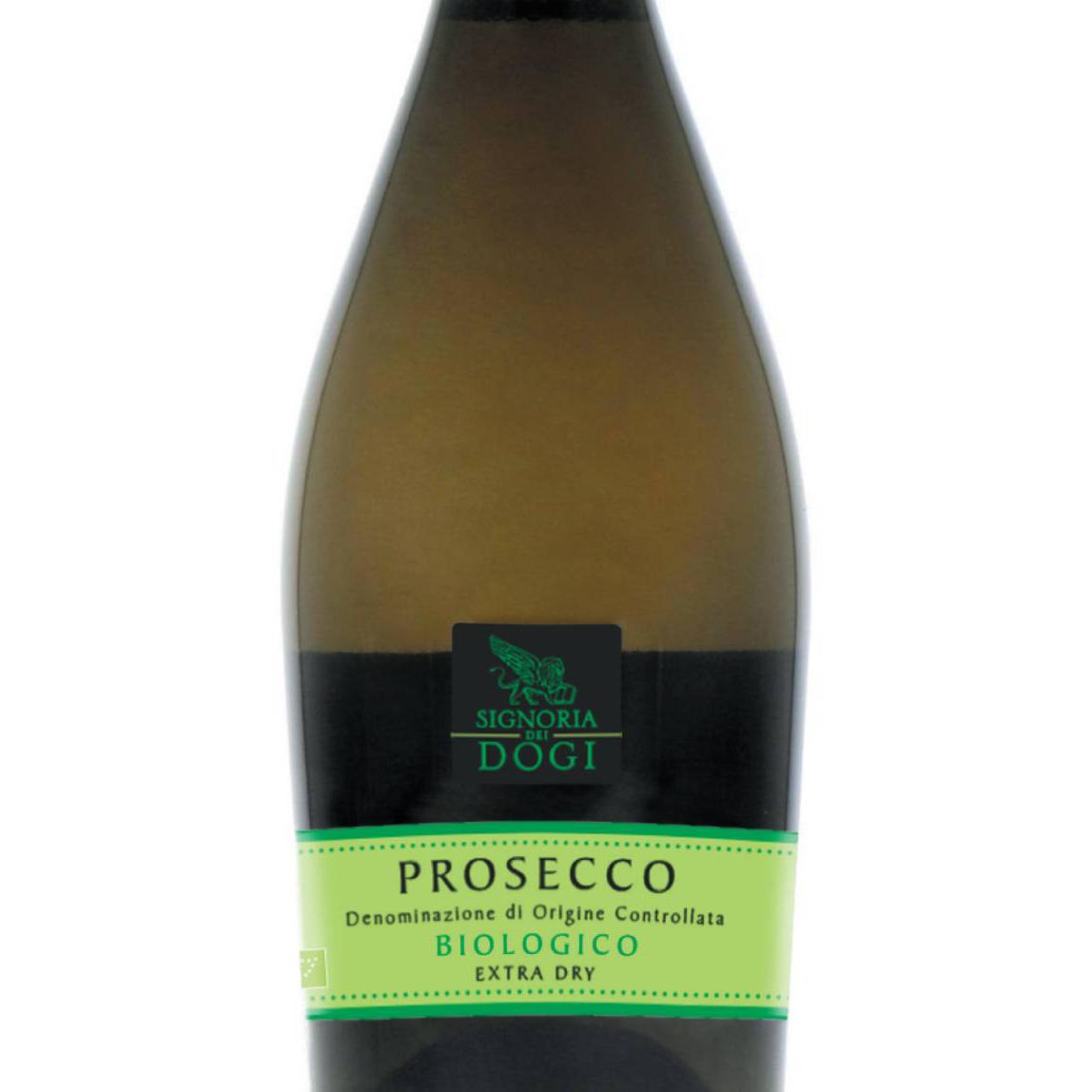 Vino blanco extraseco ecológico Signoria Dei Dogi D.O.C. Treviso Prosecco 75 cl.