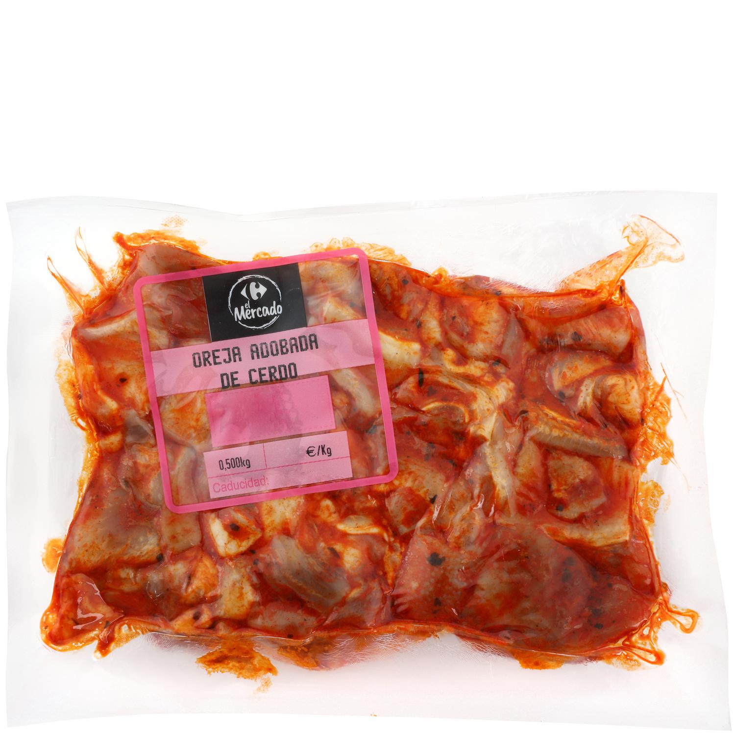 Oreja de Cerdo Adobada Carrefour 500 g