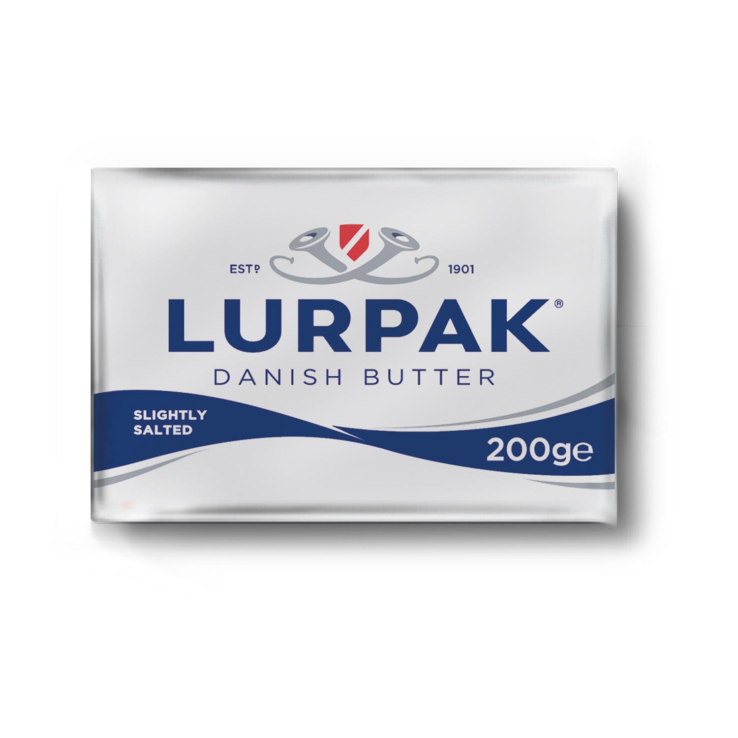 Mantequilla con sal Lurpak 200 g.