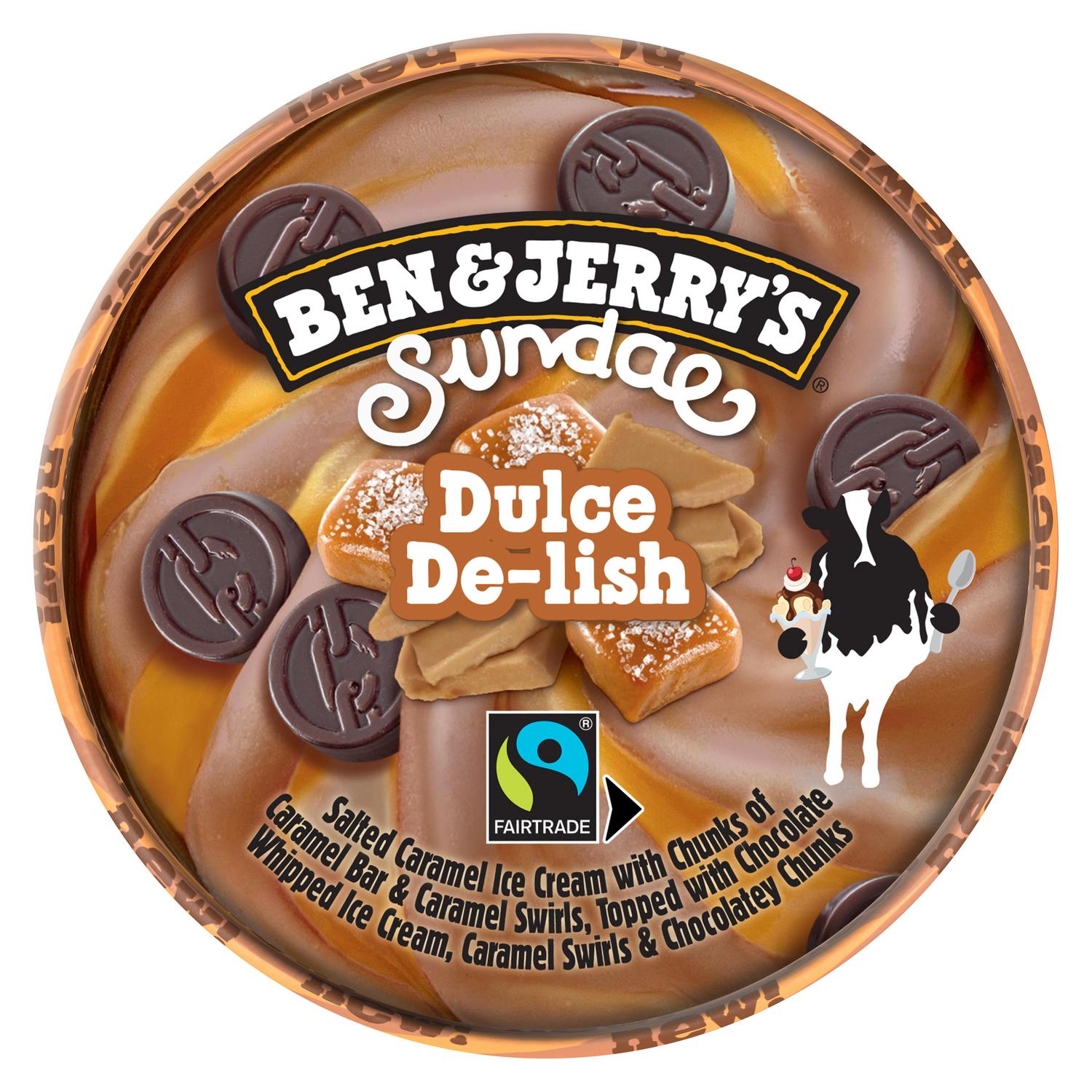 Helado dulce de-lish Ben & Jerry’s 427 ml.