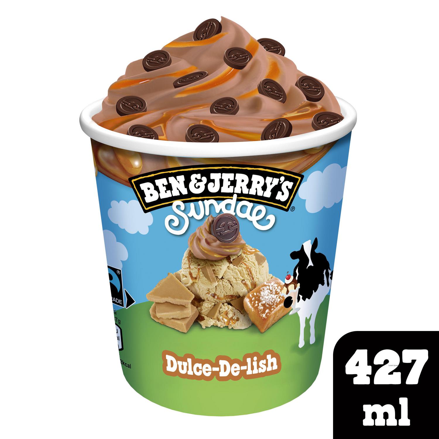 Helado dulce de-lish Ben & Jerry’s 427 ml.