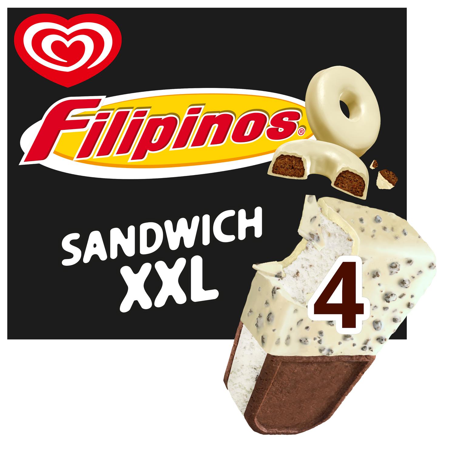 Sandwich Filipinos Cornetto 4 ud.