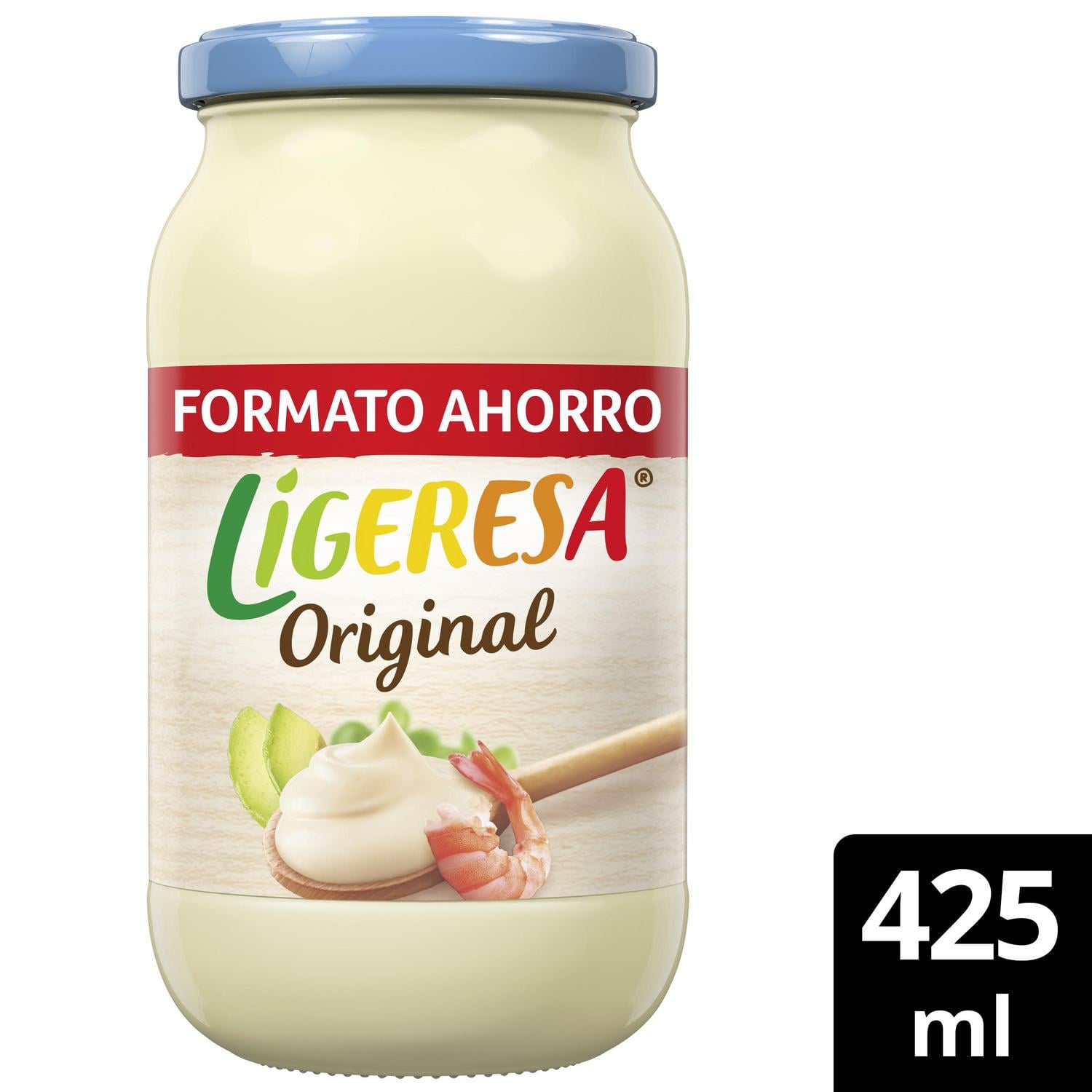 Mayonesa sabor original Ligeresa tarro 425 g.