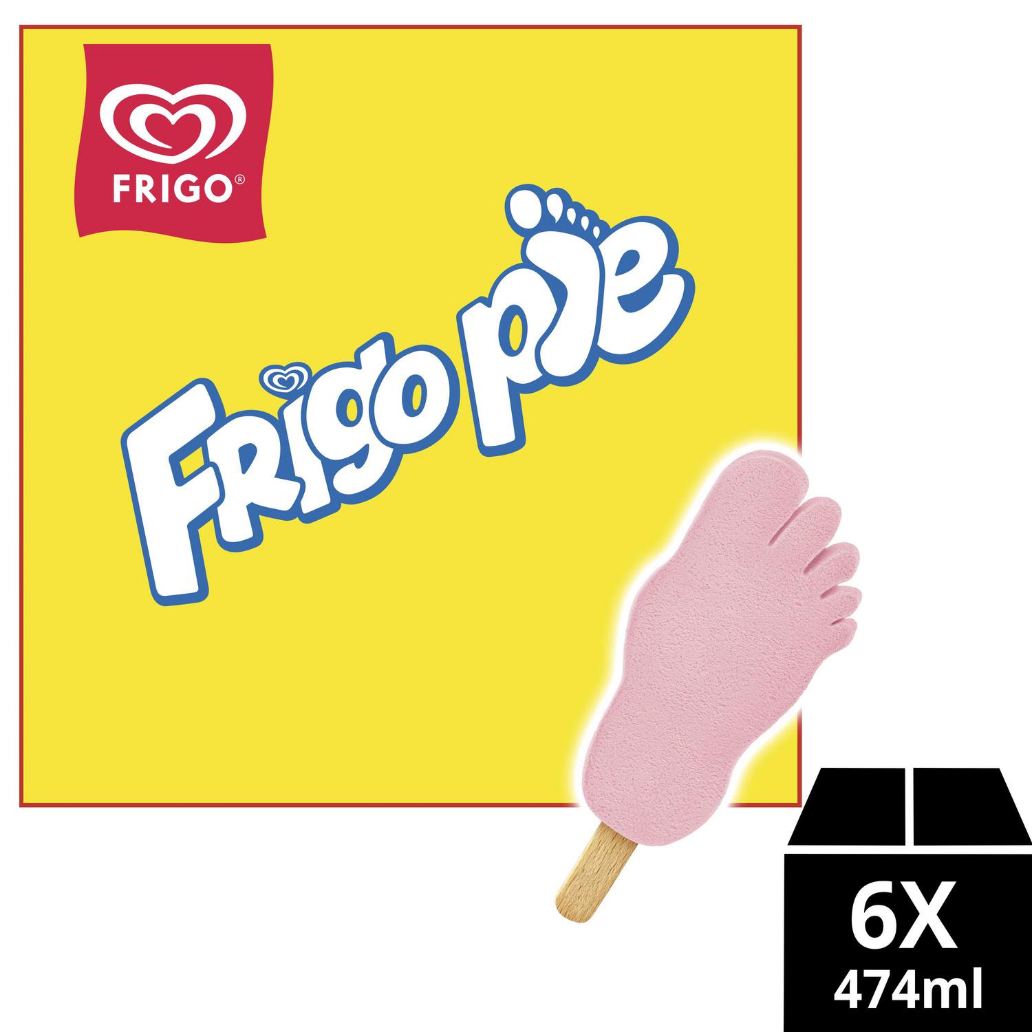 Helado de fresa Frigo Pie Heartbrand sin gluten 6 ud.