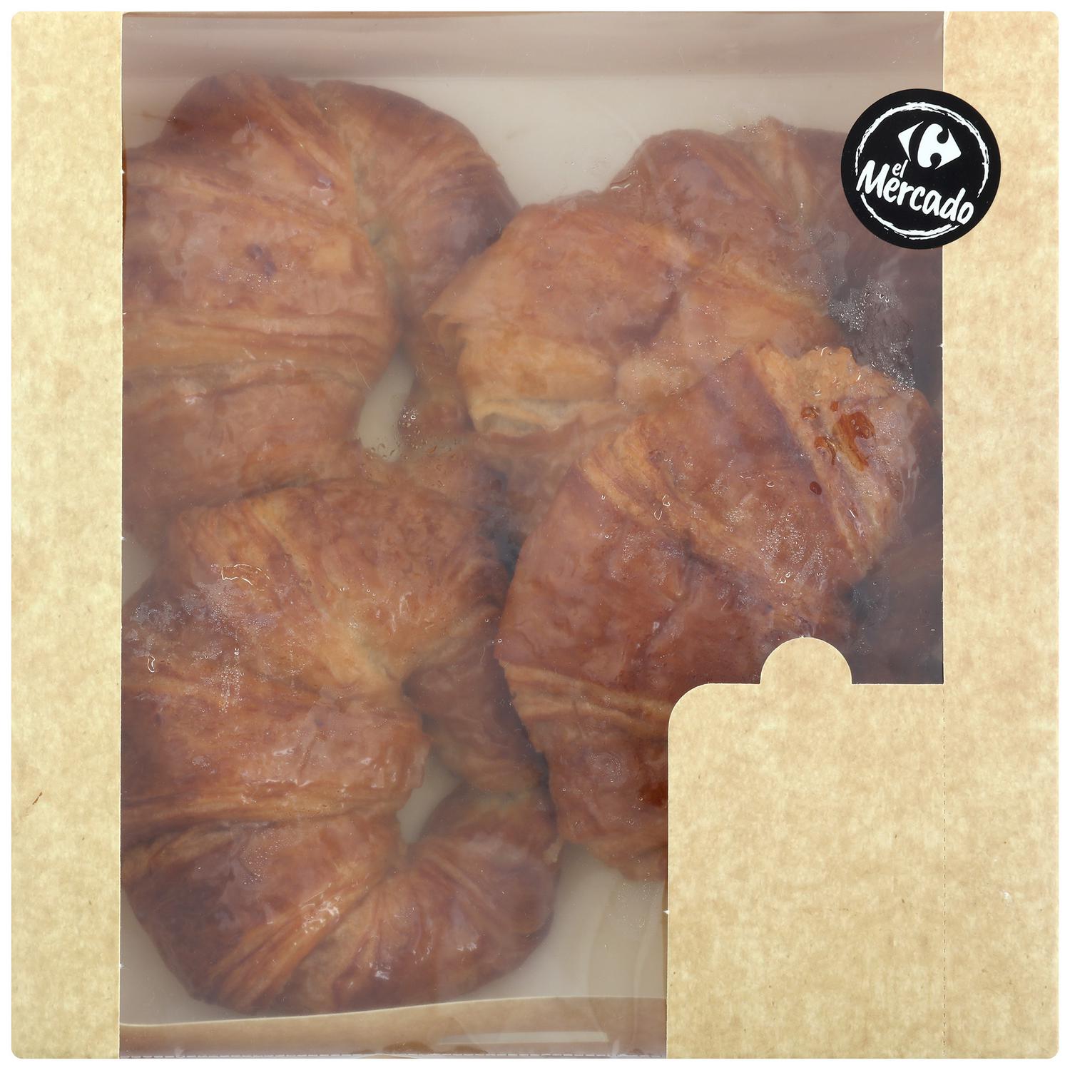 Croissant clásico Carrefour El Mercado 4 ud