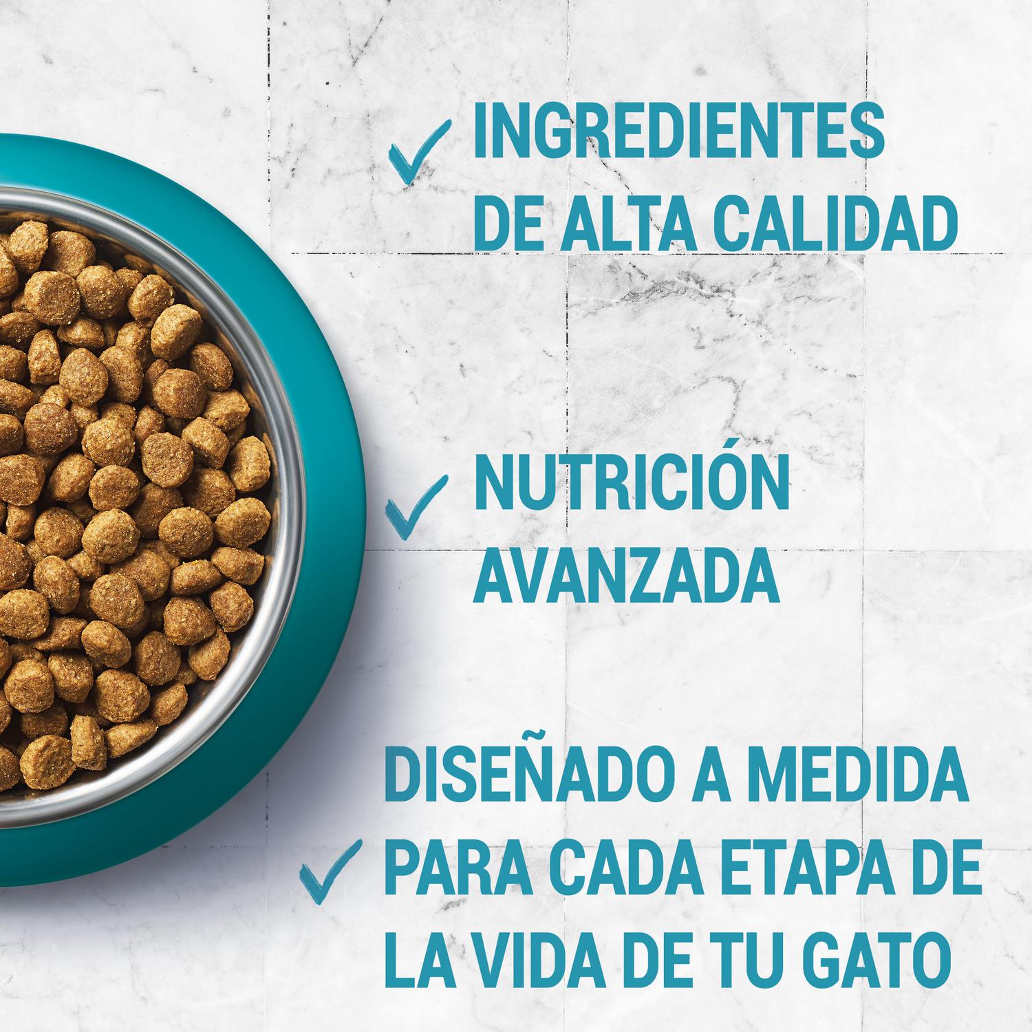 Pienso de buey y trigo para gato adulto esterilizado Purina One 1,5 Kg.