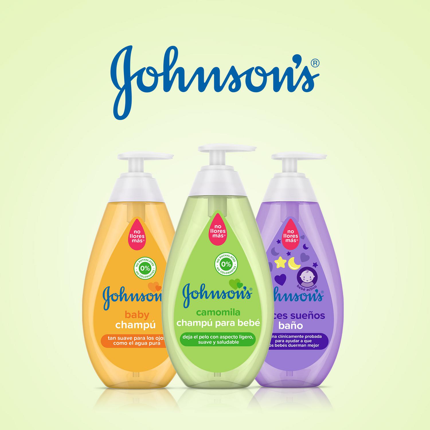 Champú camomila Johnson's Baby 500 ml.