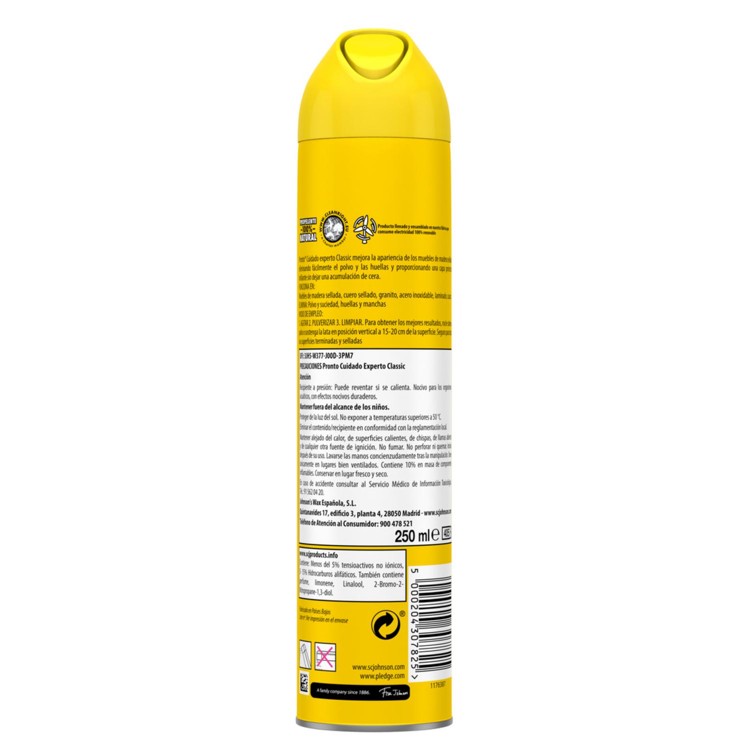 Limpia muebles Pronto 250 ml.