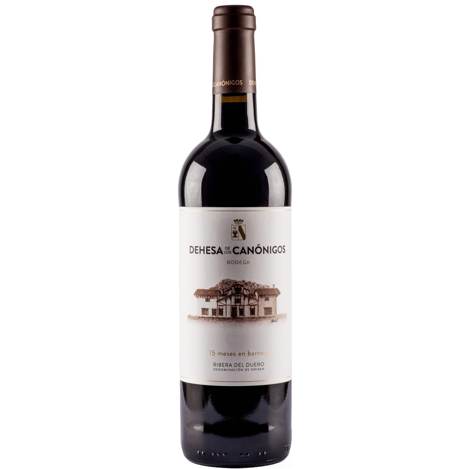 Vino tinto crianza Dehesa de los Canónigos D.O. Ribera del Duero 75 cl.