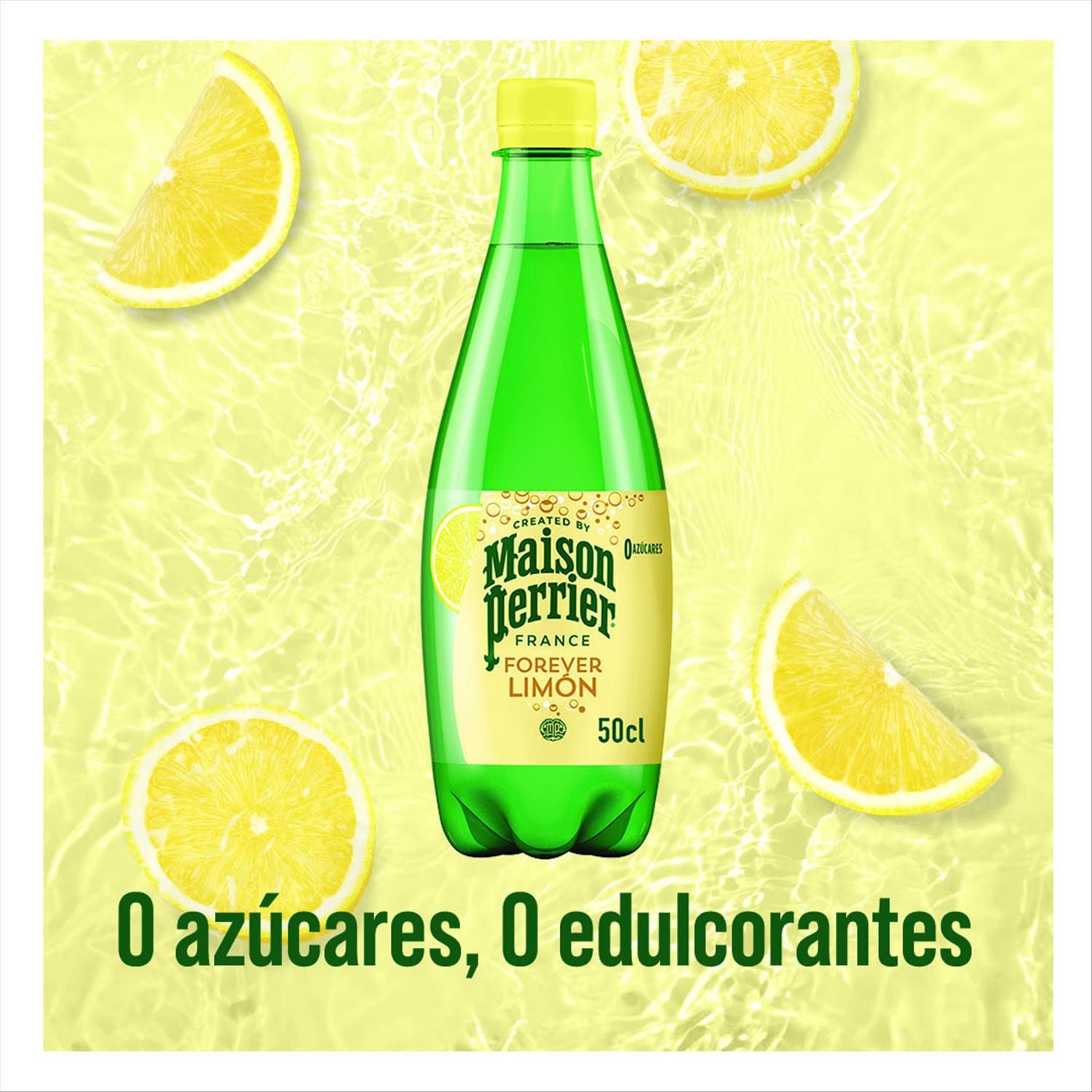 Agua con gas Maison Perrier sabor limón 50 cl