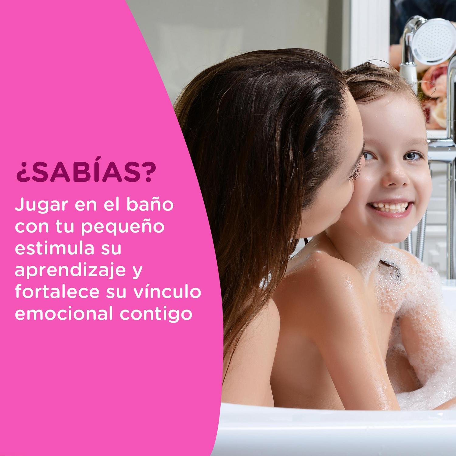 Champú gotas de brillo para cabellos más brillantes, suaves y sedosos Johnson's Baby 500 ml.
