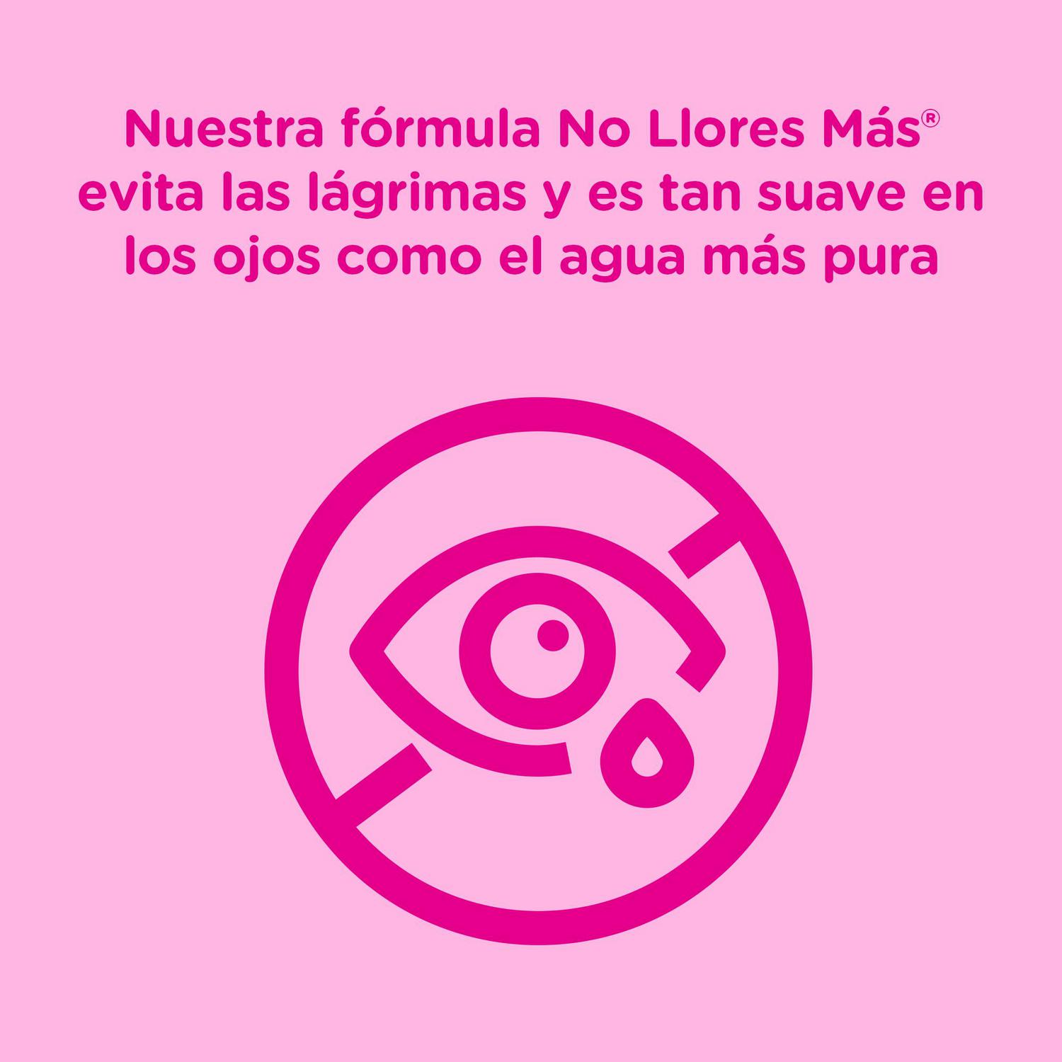 Champú gotas de brillo para cabellos más brillantes, suaves y sedosos Johnson's Baby 500 ml.