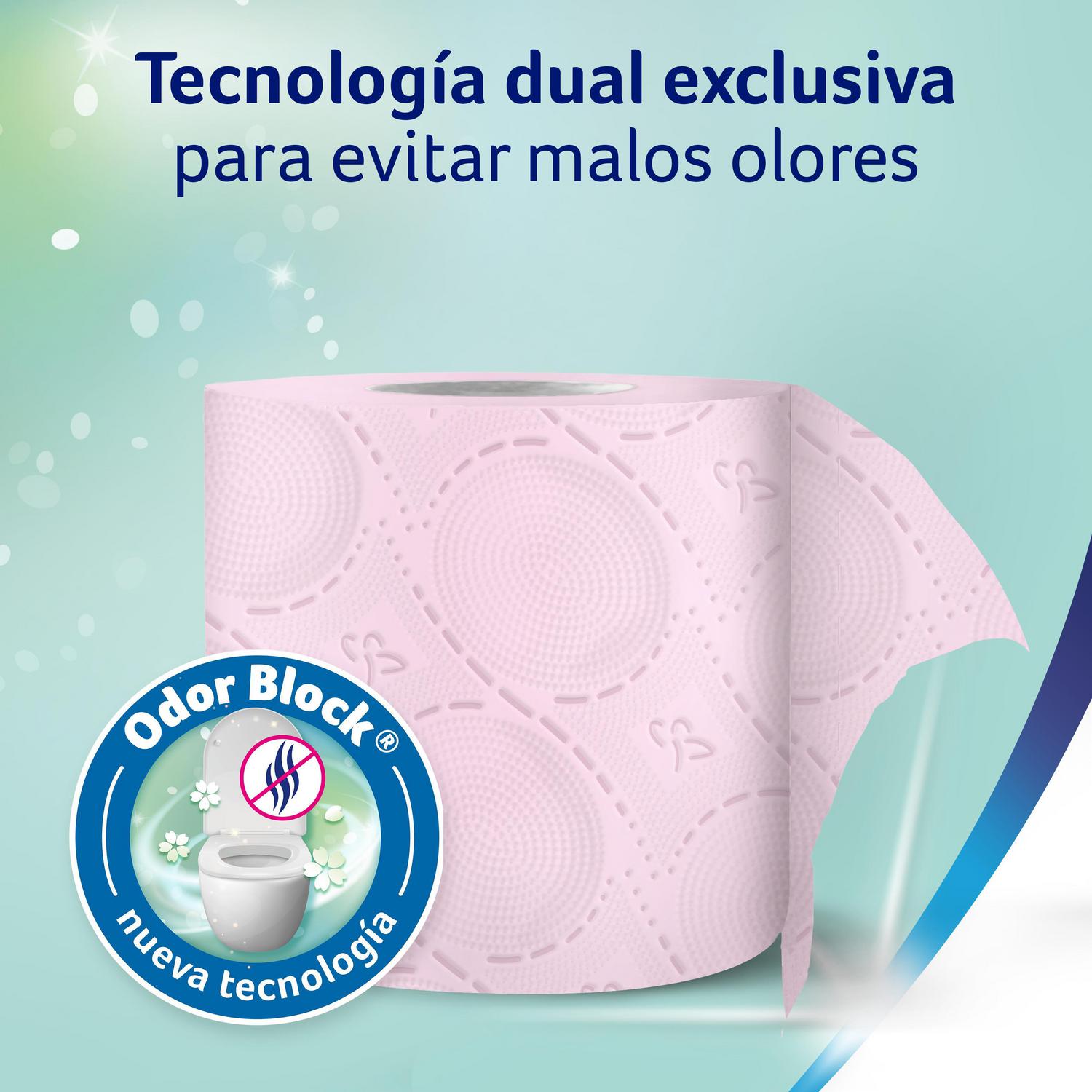 Papel higiénico cuida & protege Colhogar 12 rollos.