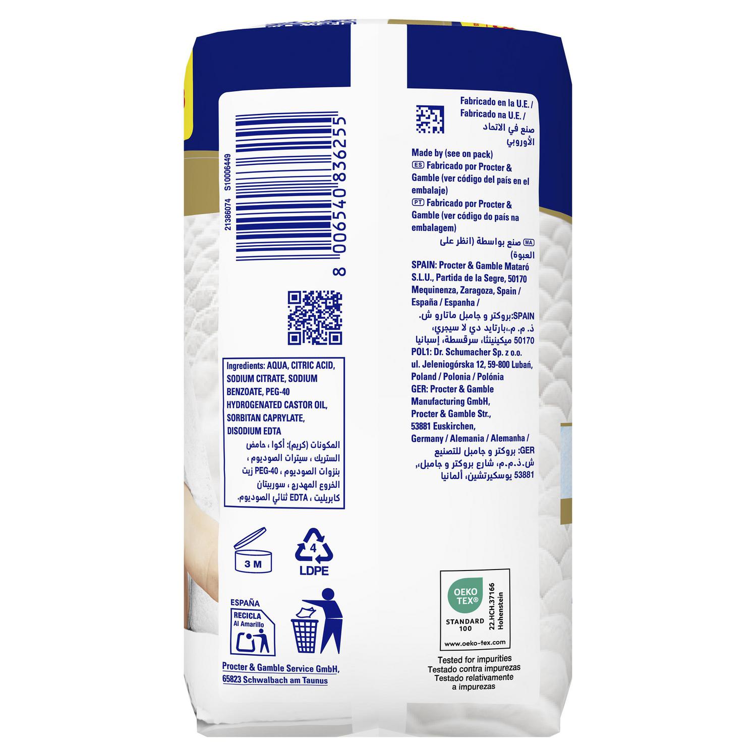 Toallitas Pure Aqua Dodot 144 ud.
