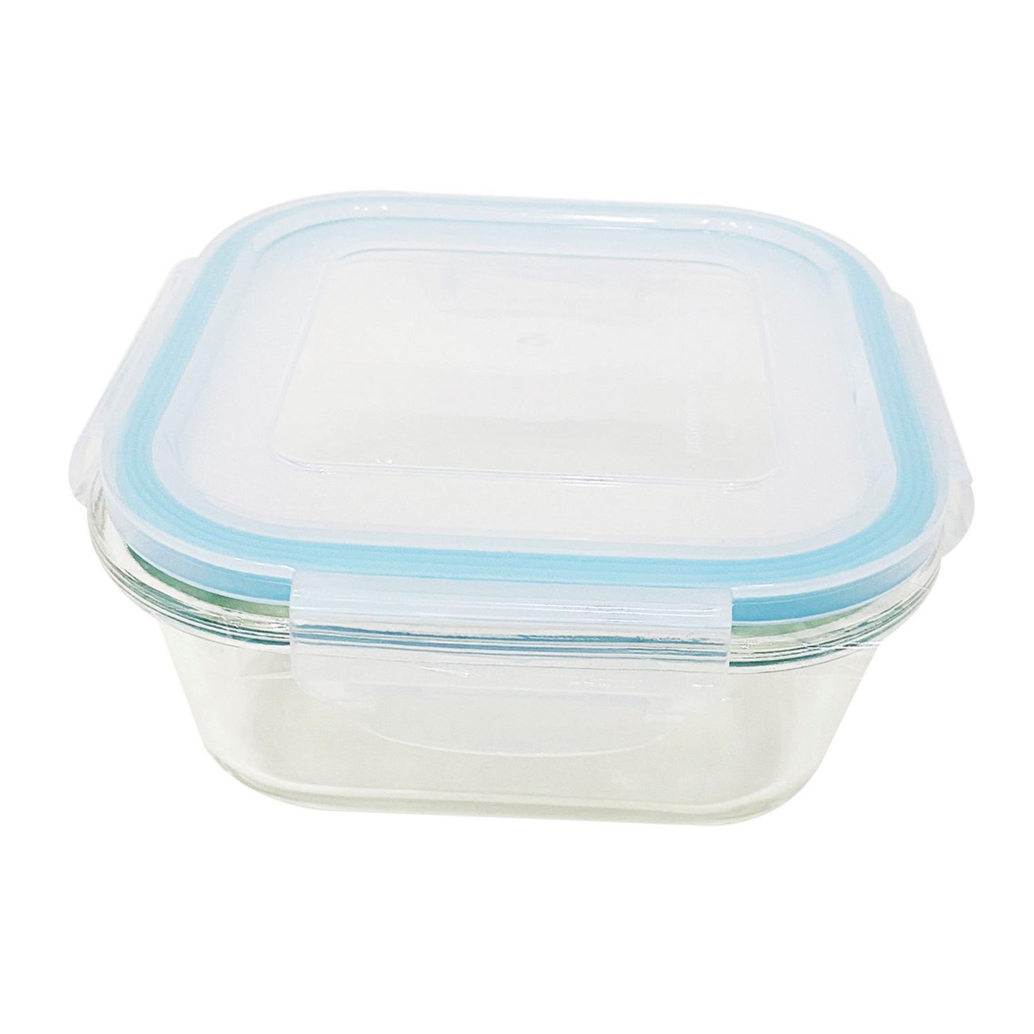 Hermético de Vidrio Borosilicato Cuadrado 1,2 L CARREFOUR HOME
