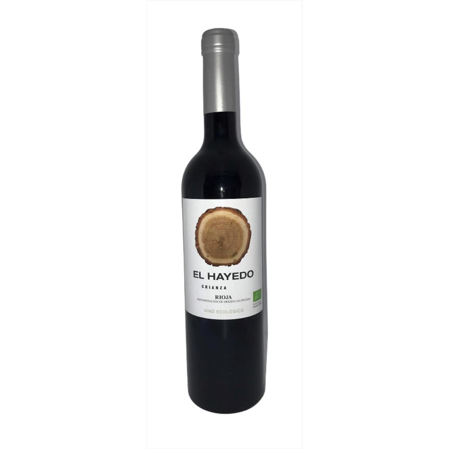 Vino tinto tempranillo ecológico El Hayedo D.O.Ca. Rioja 75 cl.