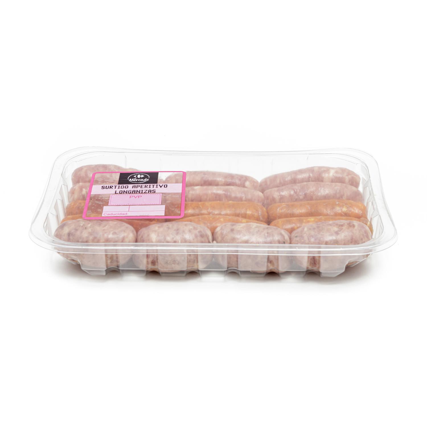Surtido Aperitivo de Longanizas Carrefour El Mercado 600 g aprox