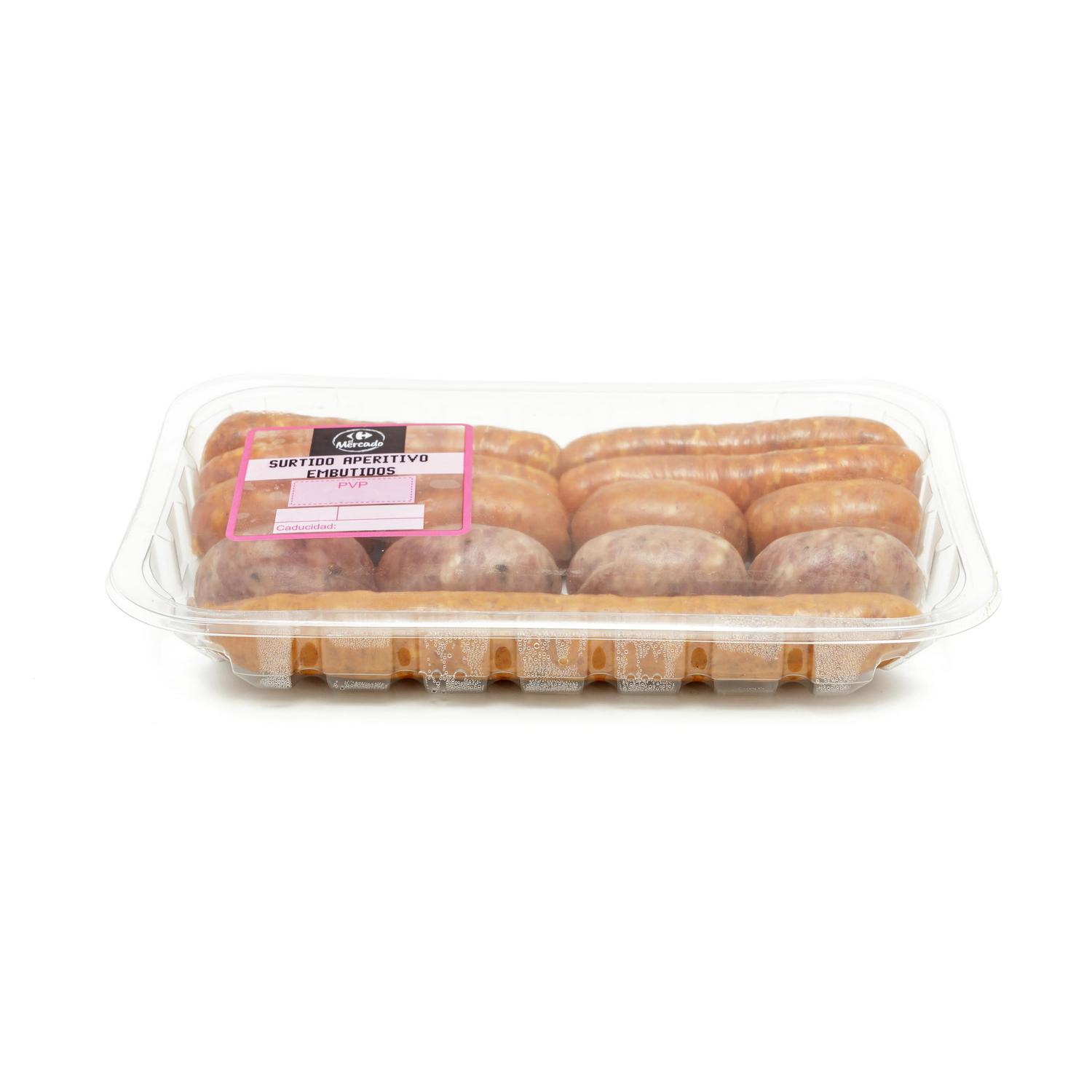 Surtido Aperitivo de Embutido Carrefour El Mercado 600 g aprox