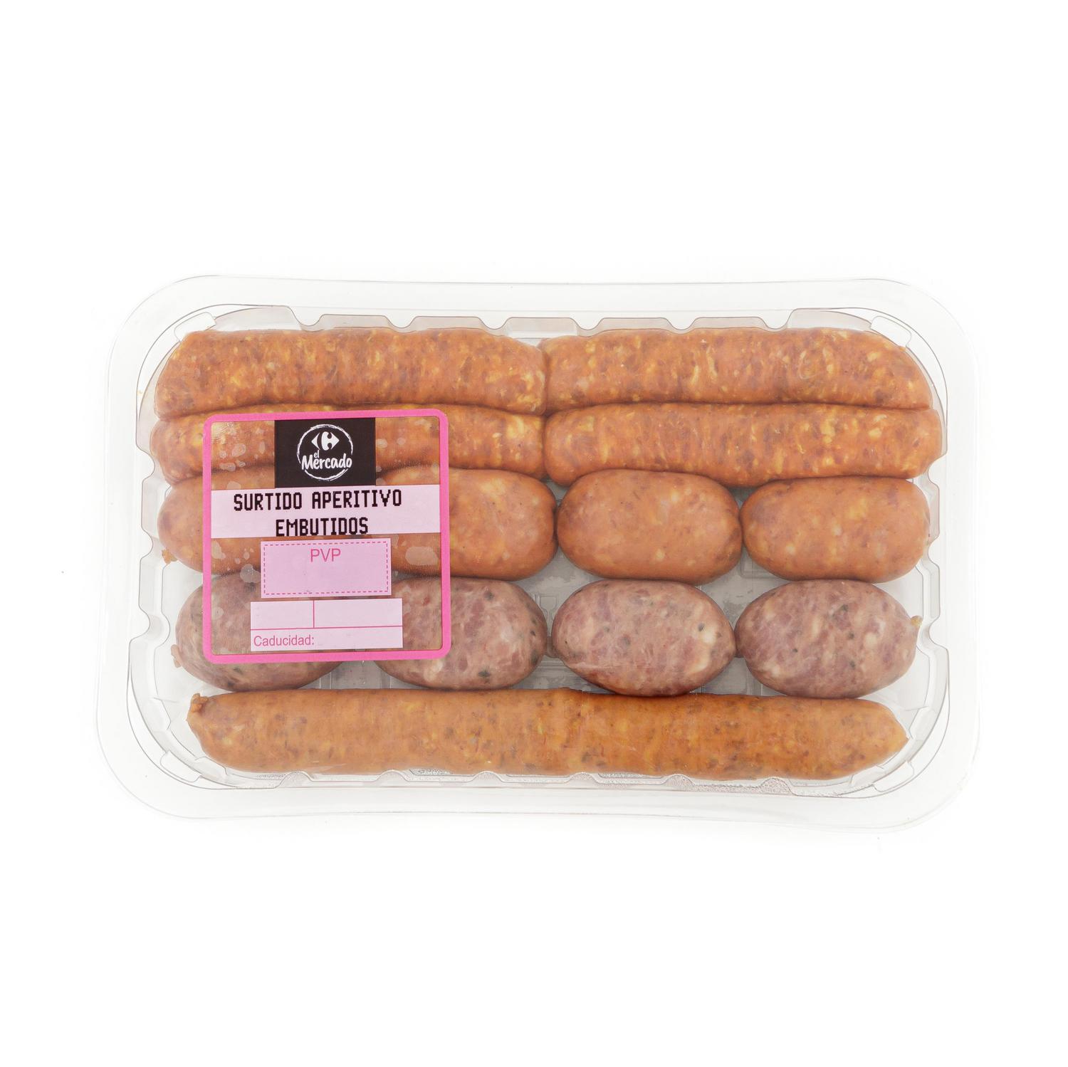 Surtido Aperitivo de Embutido Carrefour El Mercado 600 g aprox